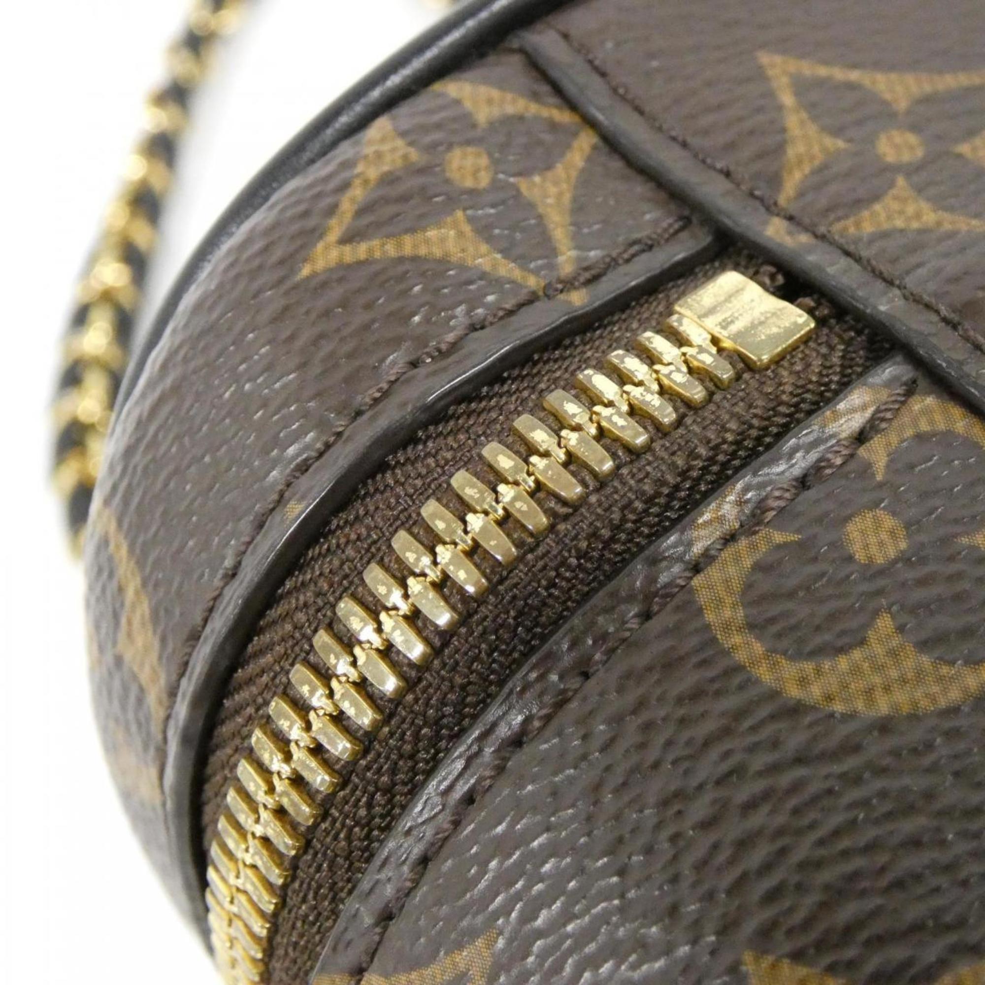 Louis Vuitton Marron Coated Canvas Handbag (Pre-Owned)