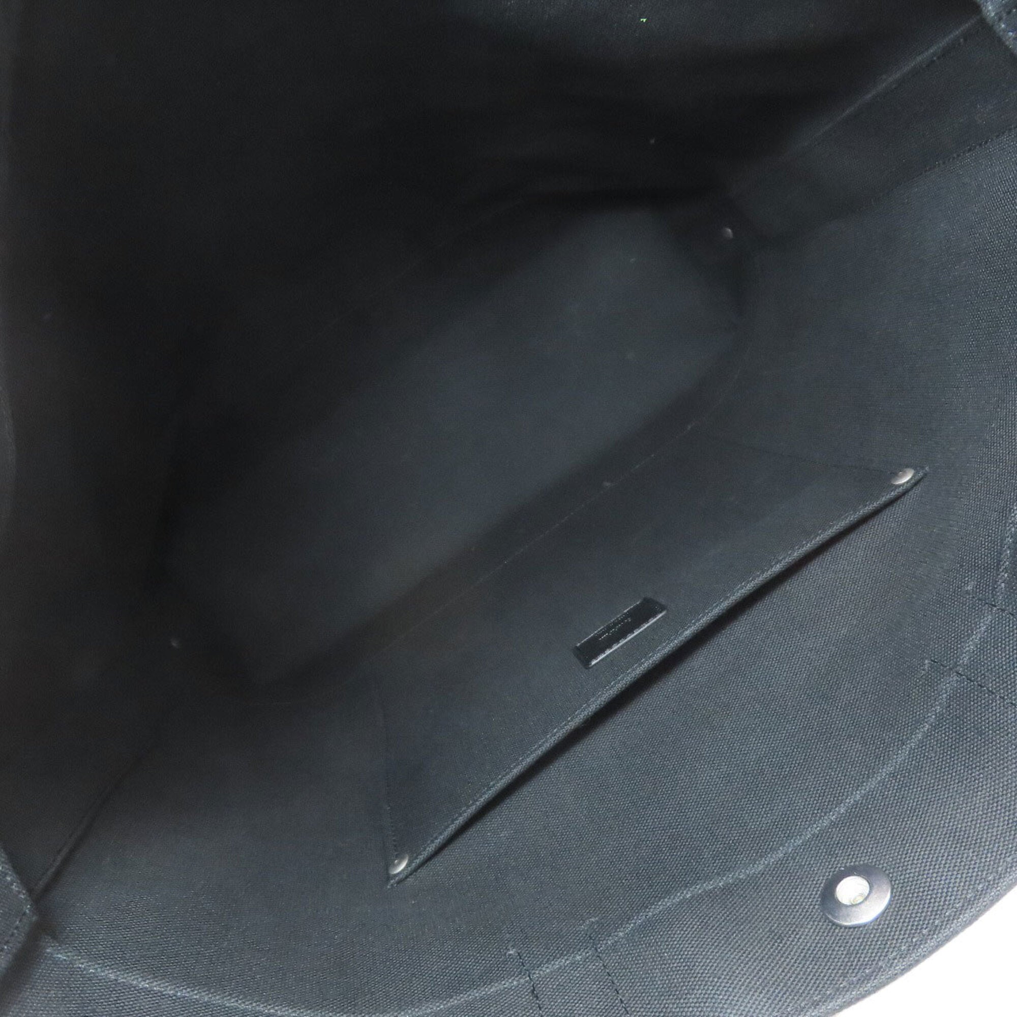 Dunhill Black Canvas Tote Bag (Pre-Owned)