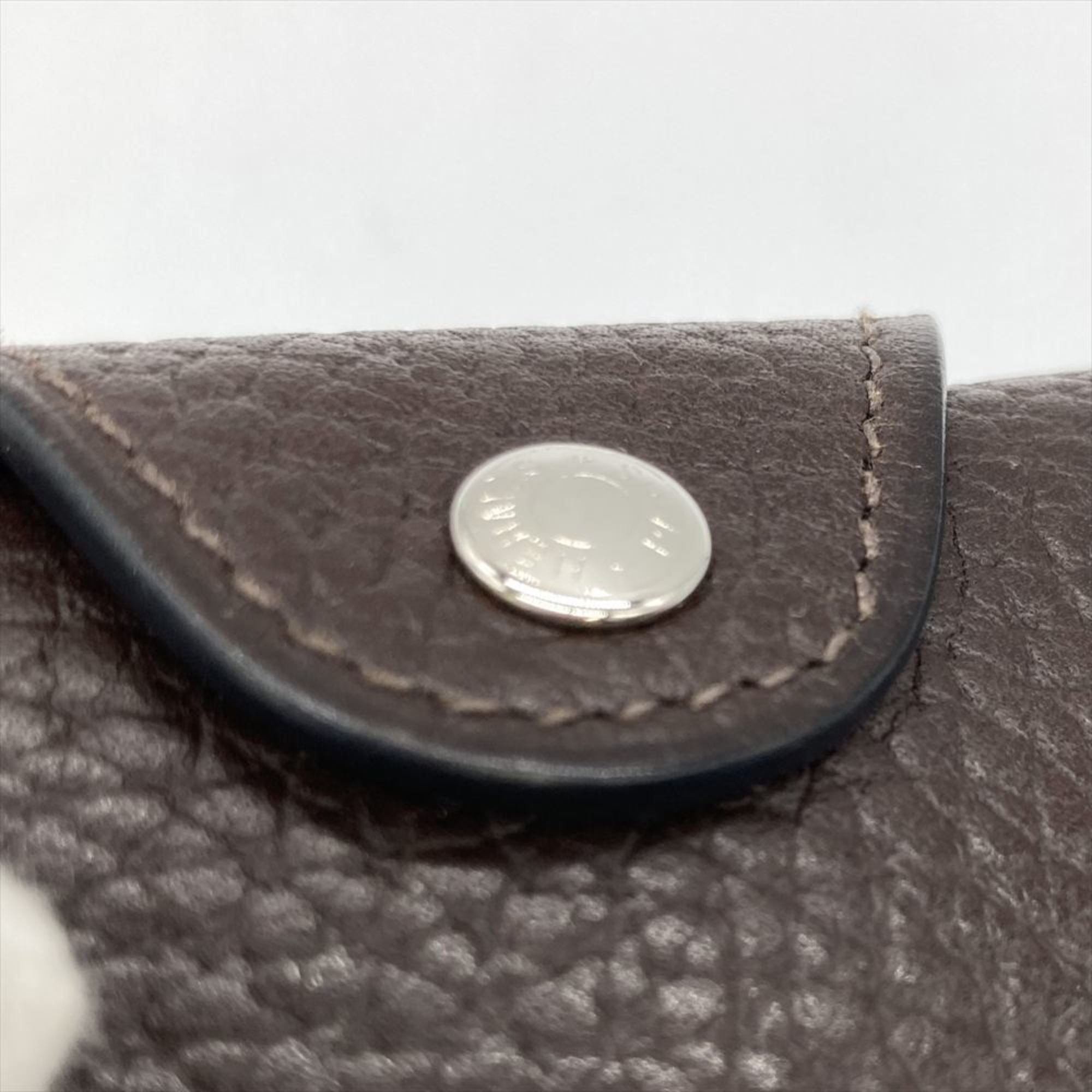 Hermes Brown Vache Leather Wallet (Bi-Fold) (Pre-Owned)