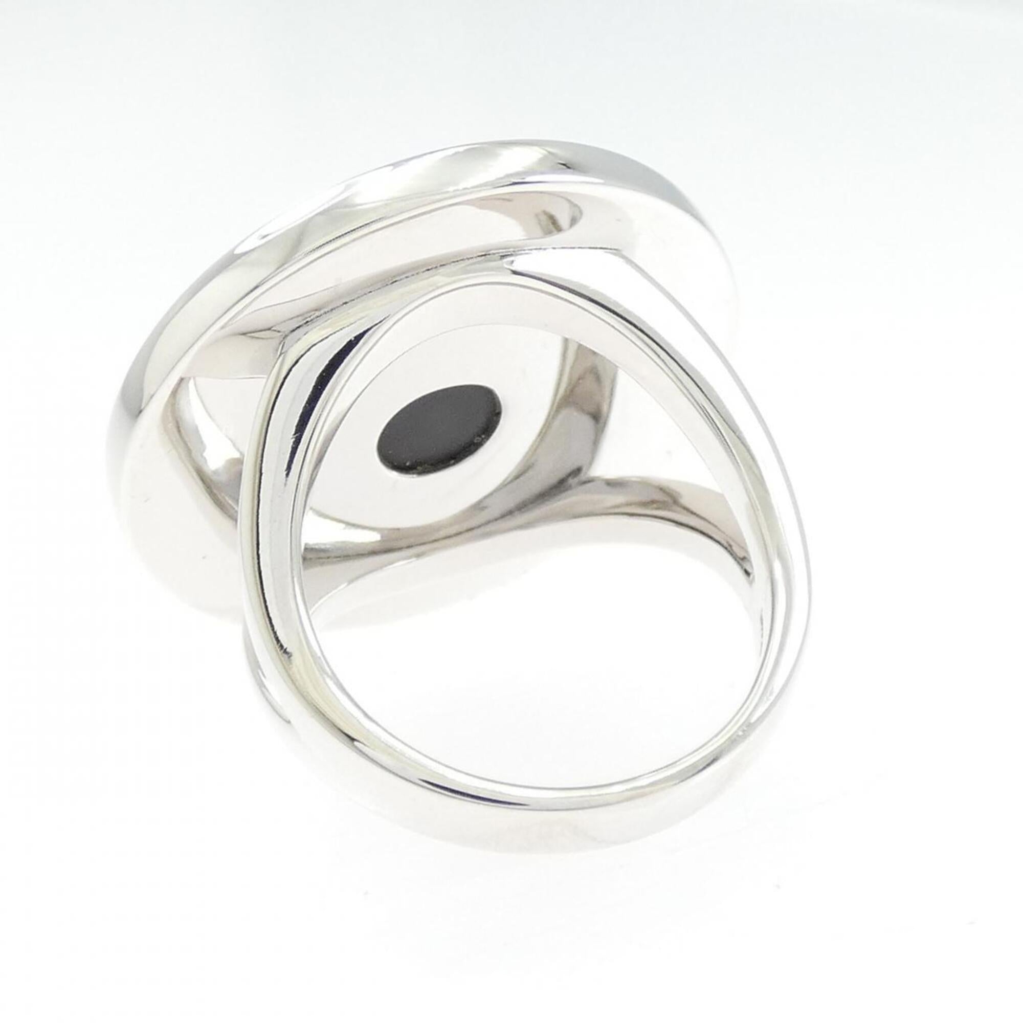 Bvlgari Bvlgari Bvlgari White Gold (18K) Band Ring (Pre-Owned)