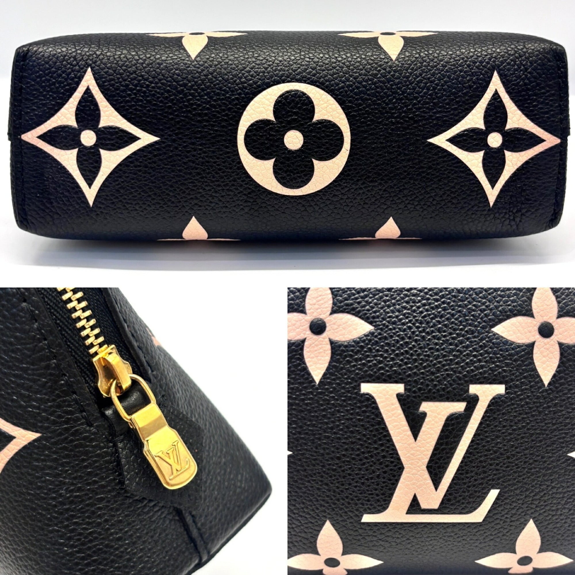 Louis Vuitton Monogram Empreinte Bicolor Monogram Empreinte Pochette Pouch (Pre-Owned)