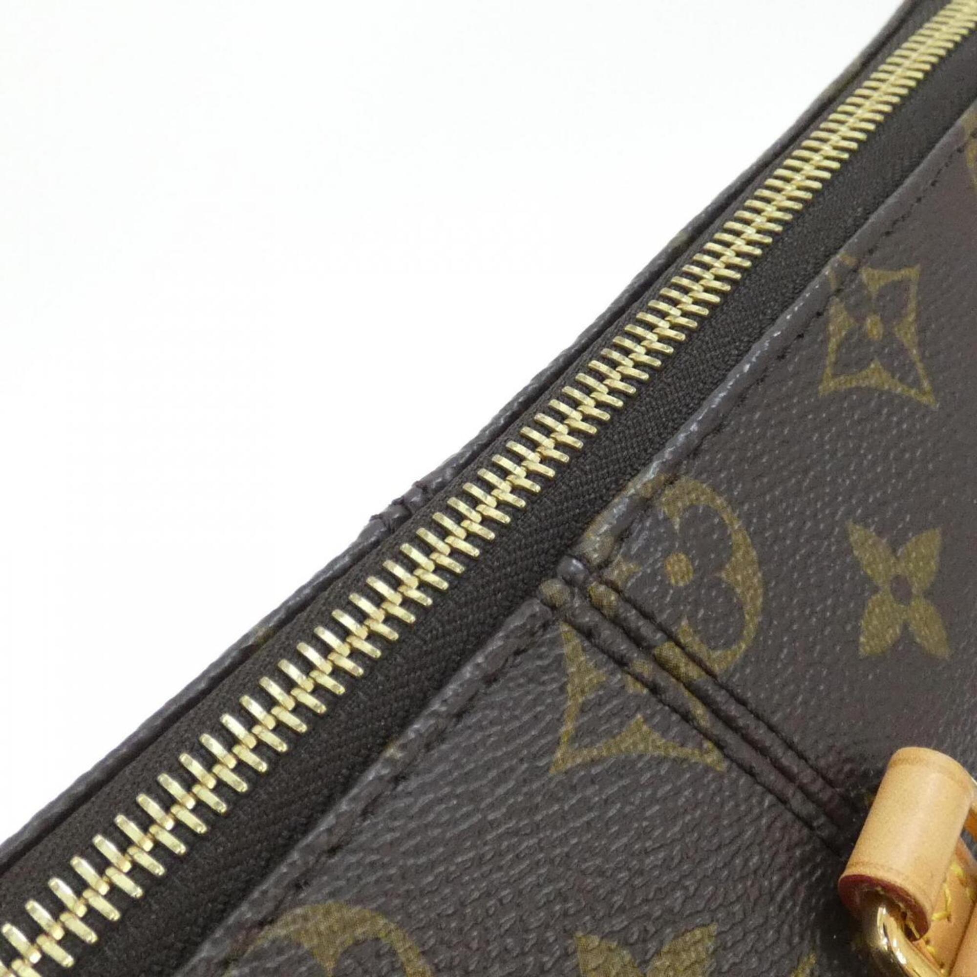 Louis Vuitton Marron Coated Canvas Handbag (Pre-Owned)