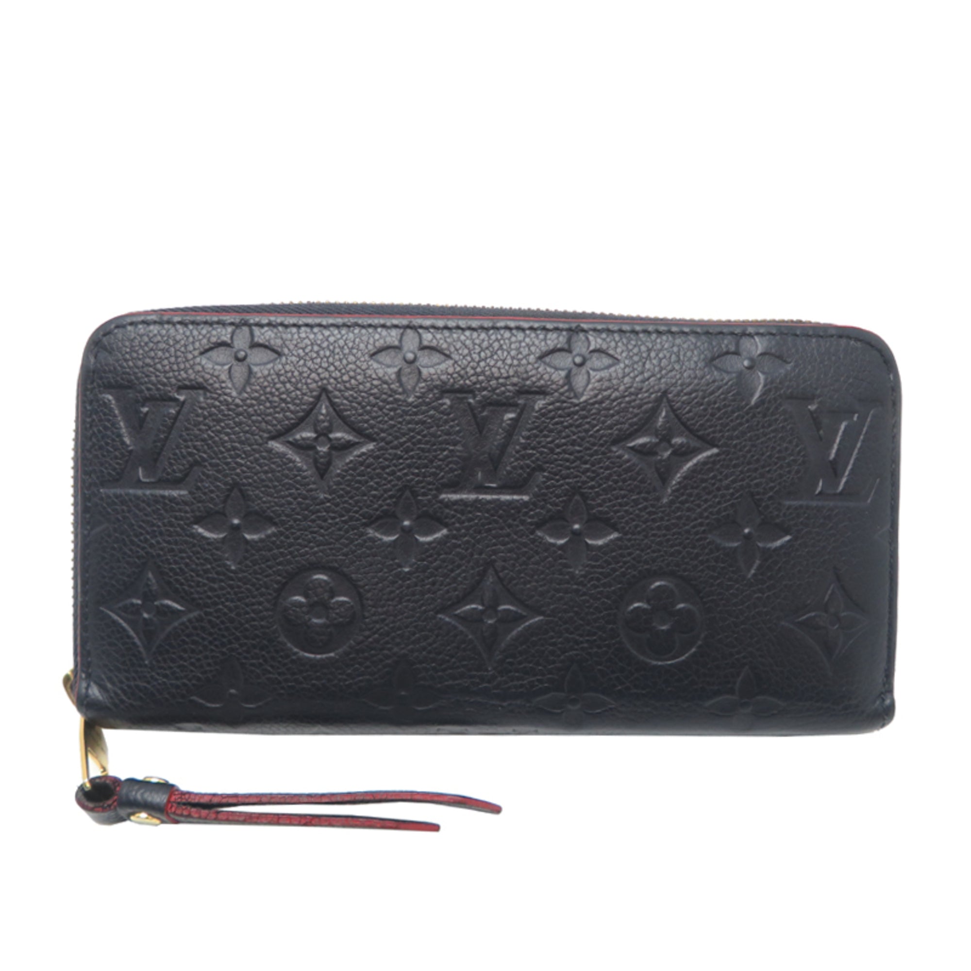 Louis Vuitton Marine Rouge Monogram Empreinte Long Wallet (Bi-Fold) (Pre-Owned)