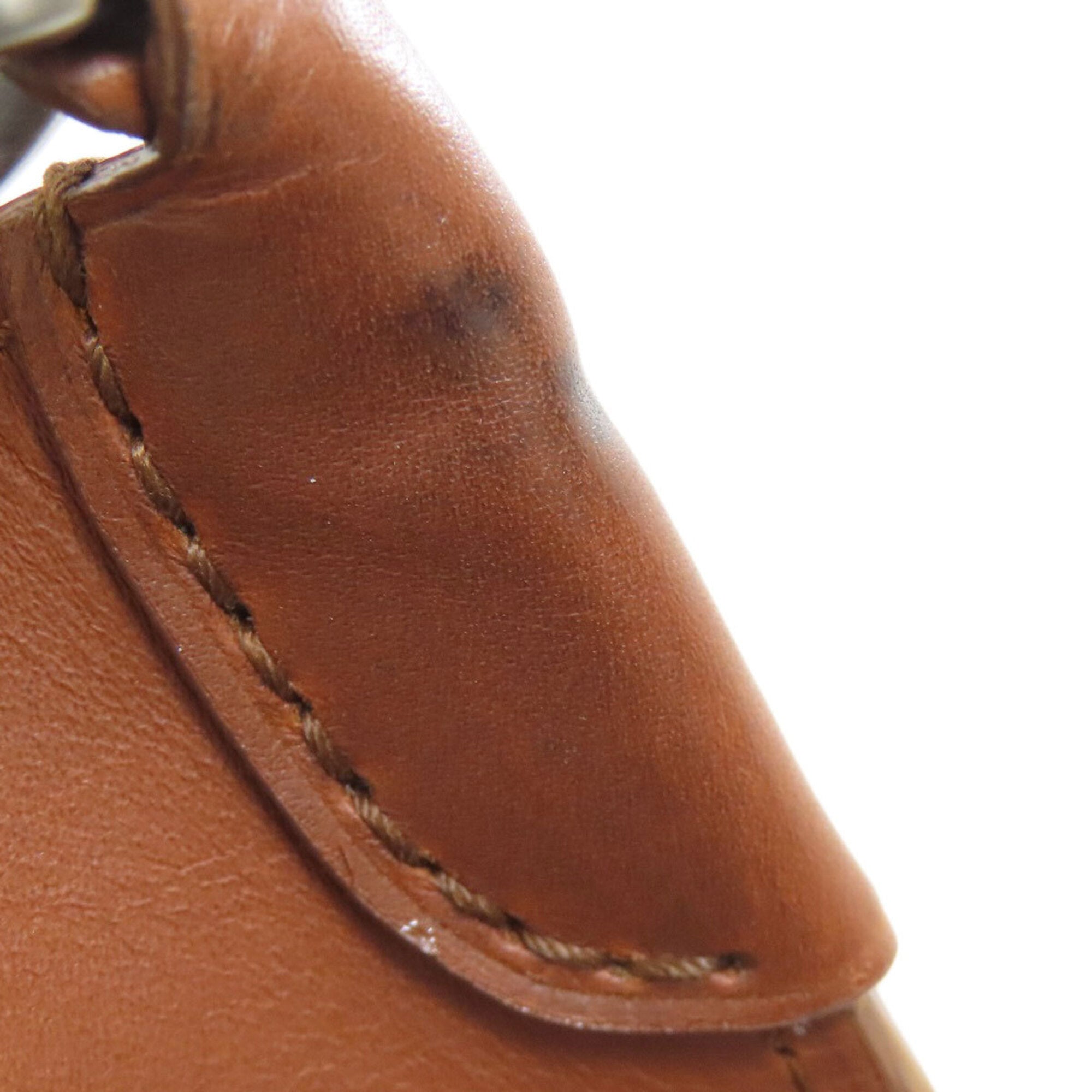 Louis Vuitton Brown Leather Tote Bag (Pre-Owned)