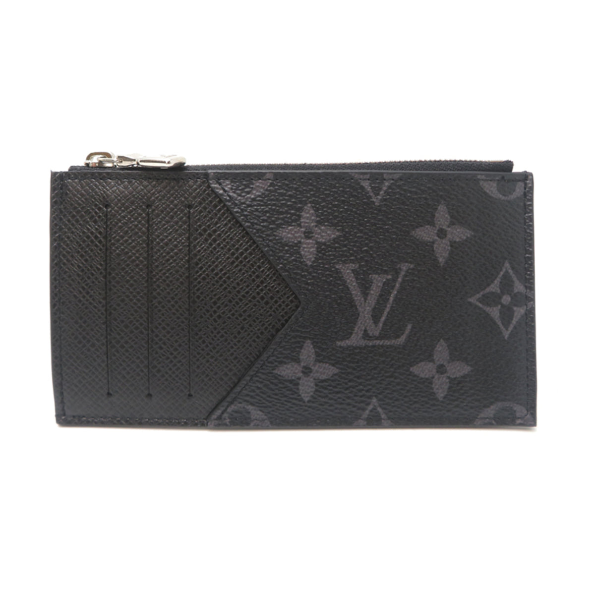Louis Vuitton Black Monogram Eclipse Coin Purse/Coin Case (Pre-Owned)