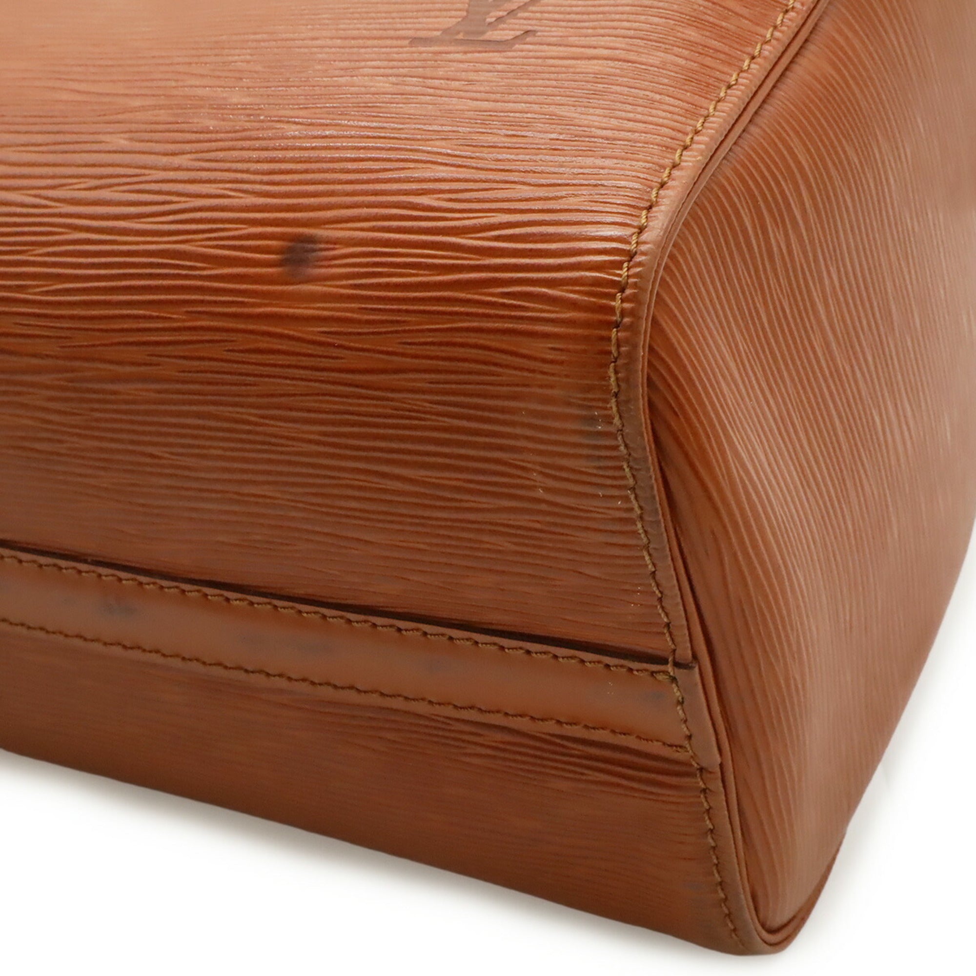 Louis Vuitton Epi Kenyan Brown Epi Leather Handbag (Pre-Owned)