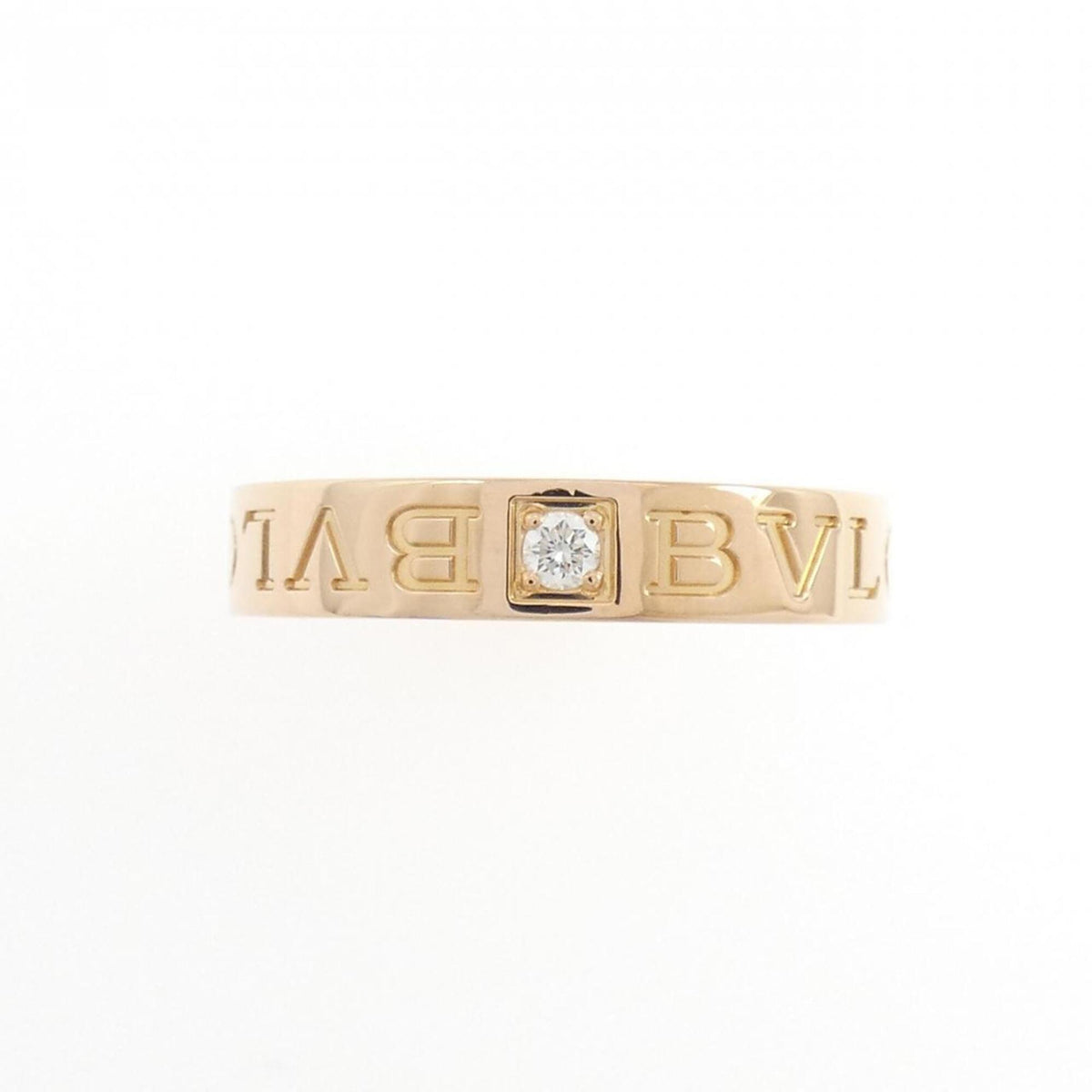 Bvlgari Pink Gold Pink Gold (18K) Band Ring (Pre-Owned)