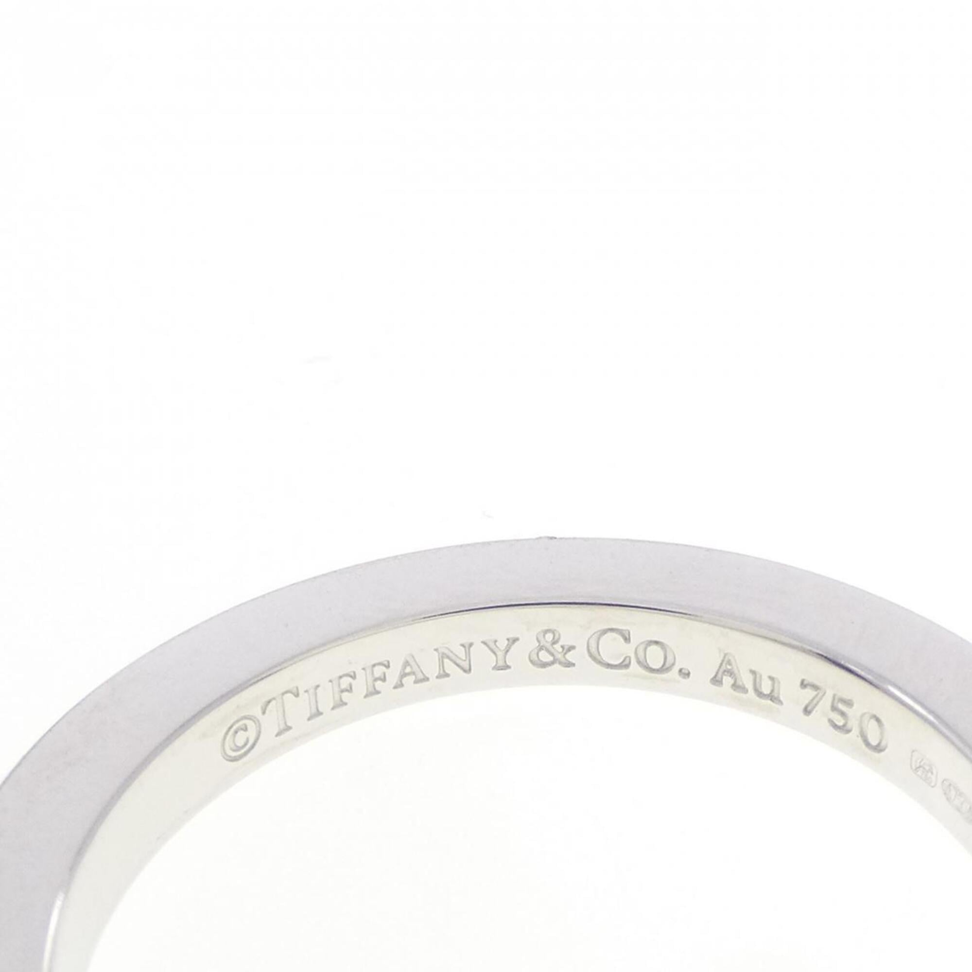 Tiffany White Gold (18K) Band Ring (Pre-Owned)
