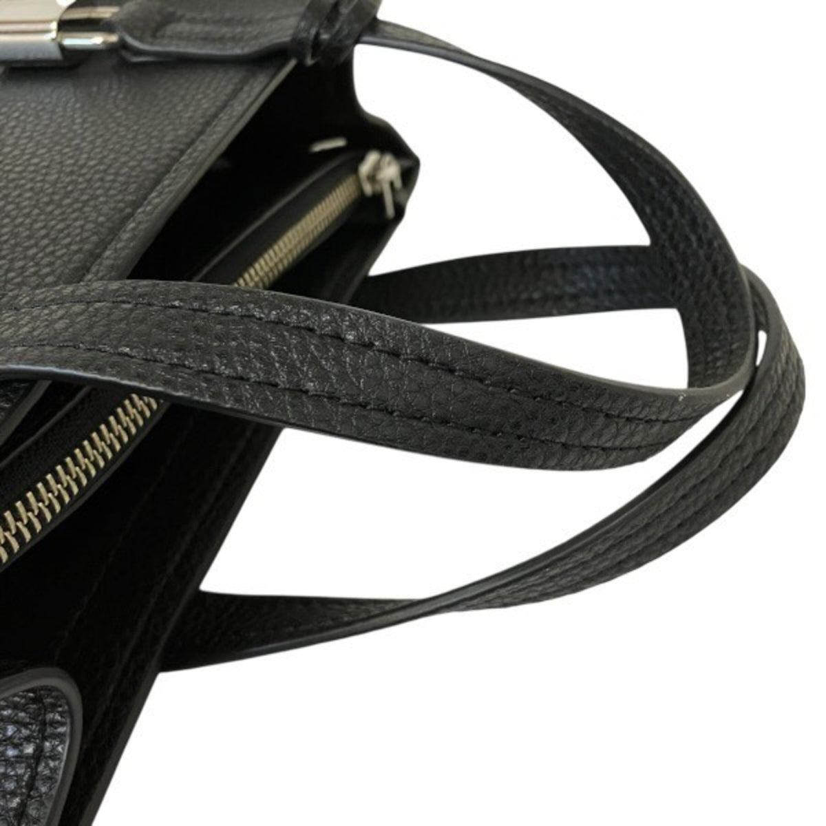 Marc Jacobs Black Leather Handbag Shoulder Bag (Pre-Owned)