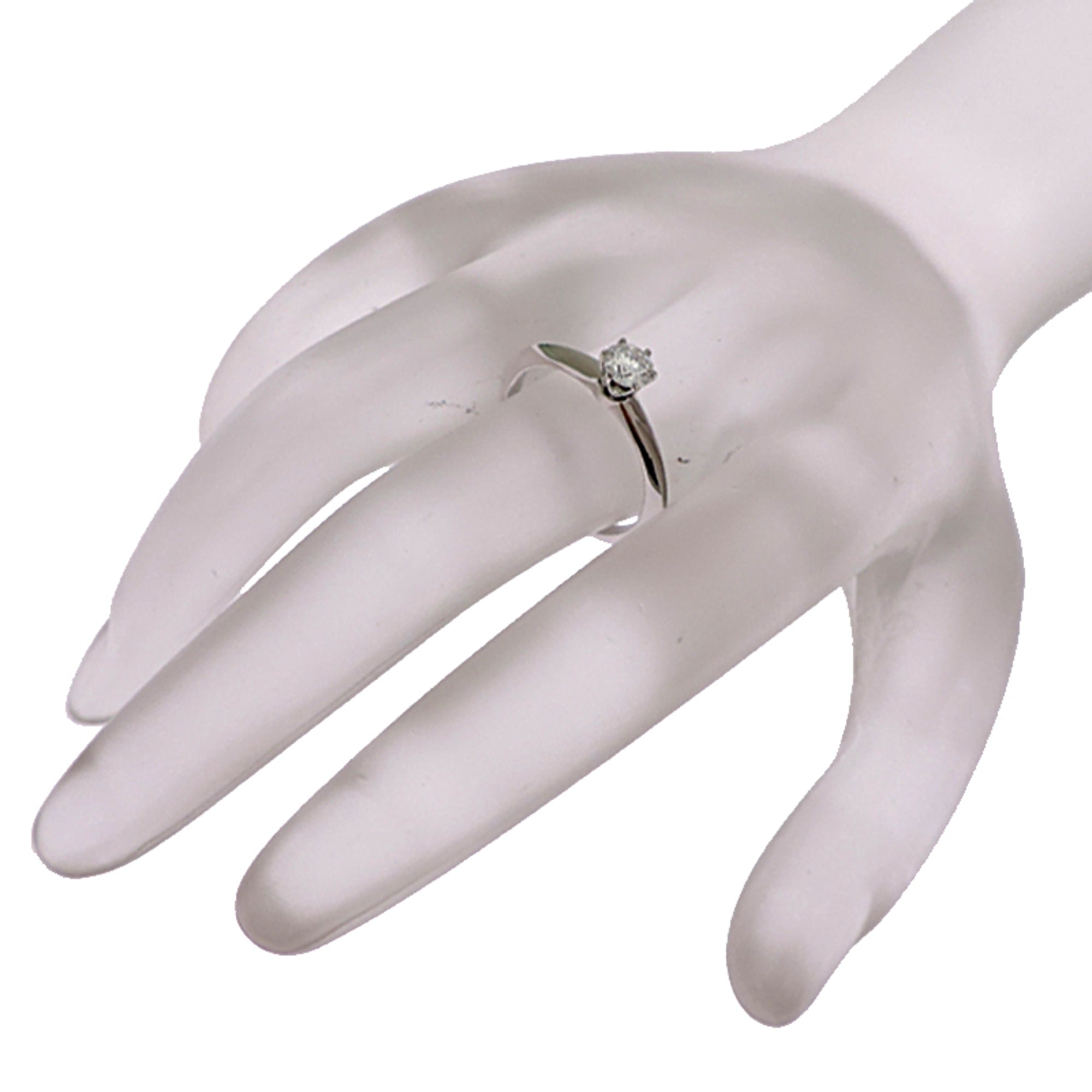 Tiffany Platinum 950 Band Ring (Pre-Owned)