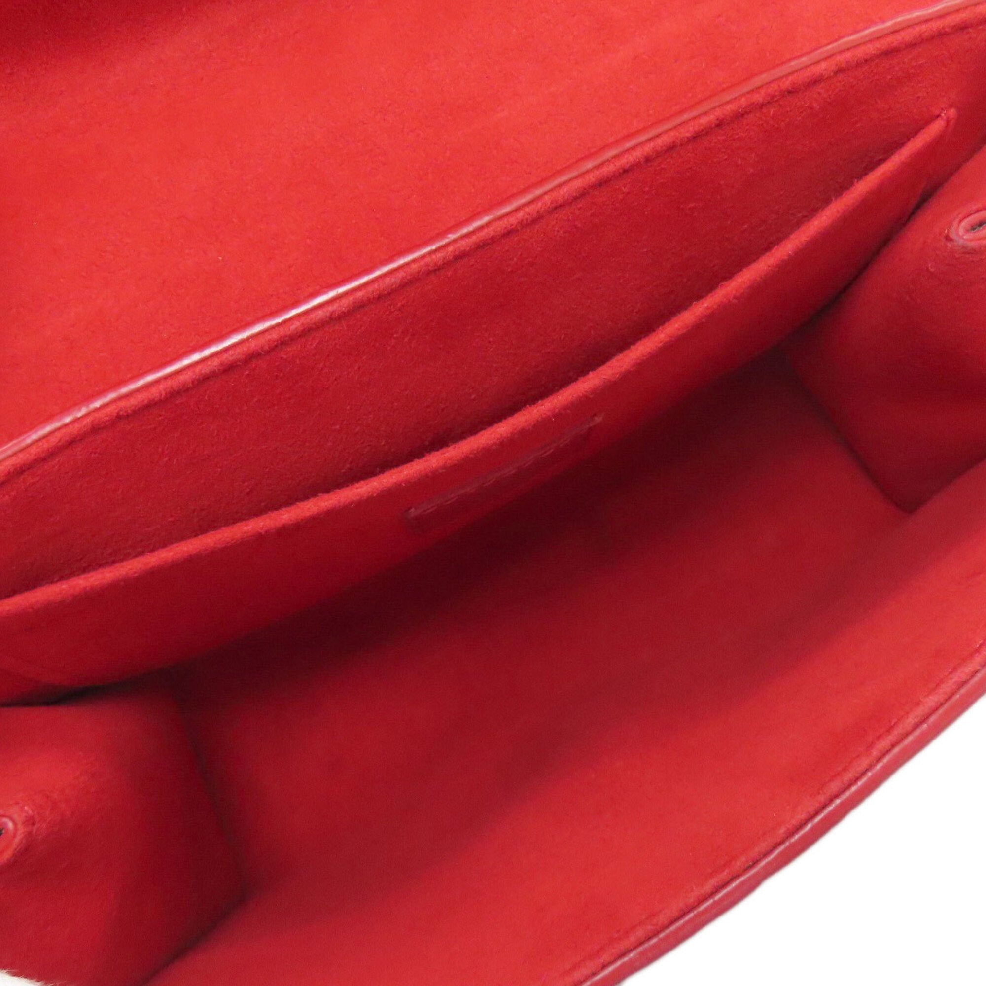 Louis Vuitton Red Color Monogram Empreinte Shoulder Bag (Pre-Owned)