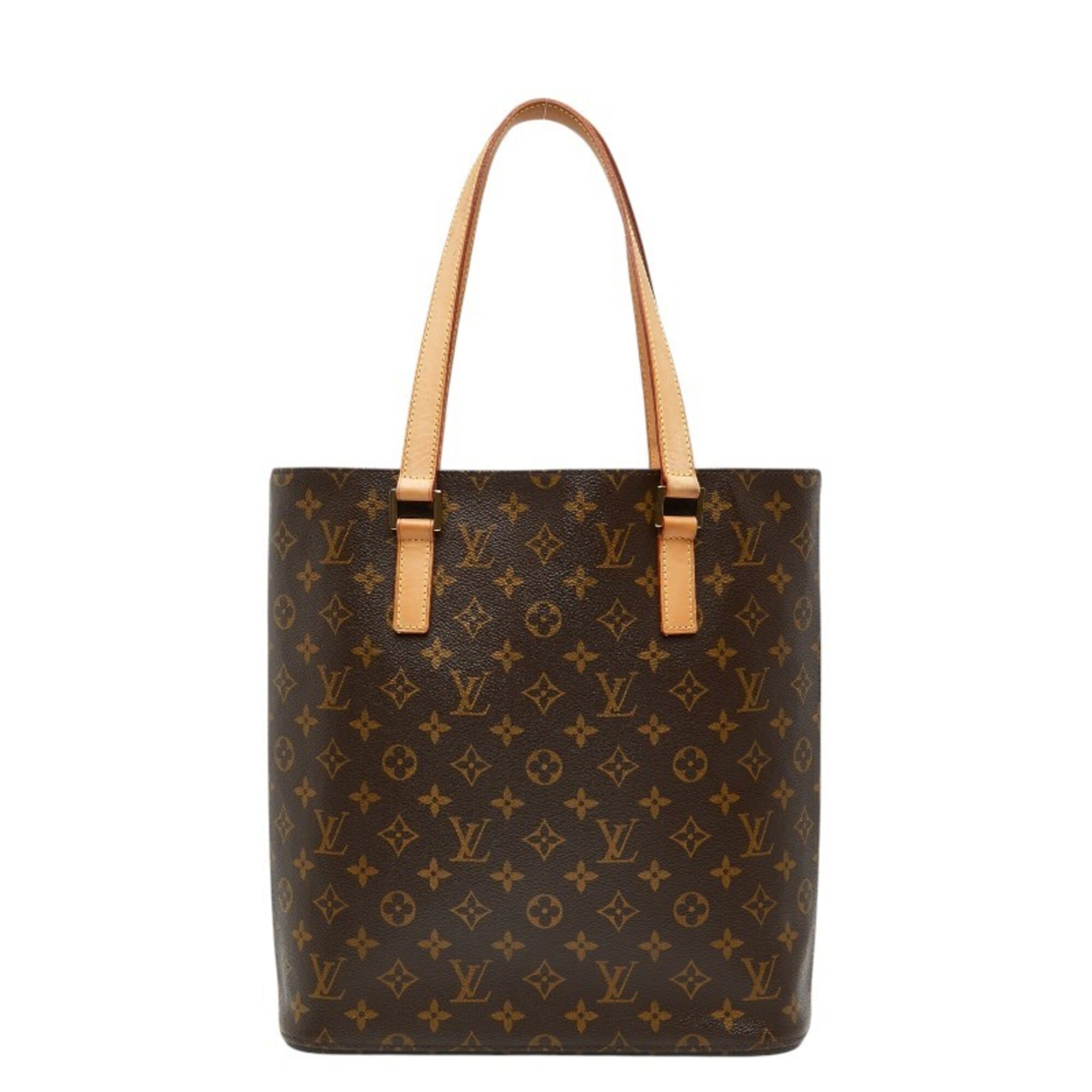 Louis Vuitton Brown Pvc Leather Tote Bag (Pre-Owned)