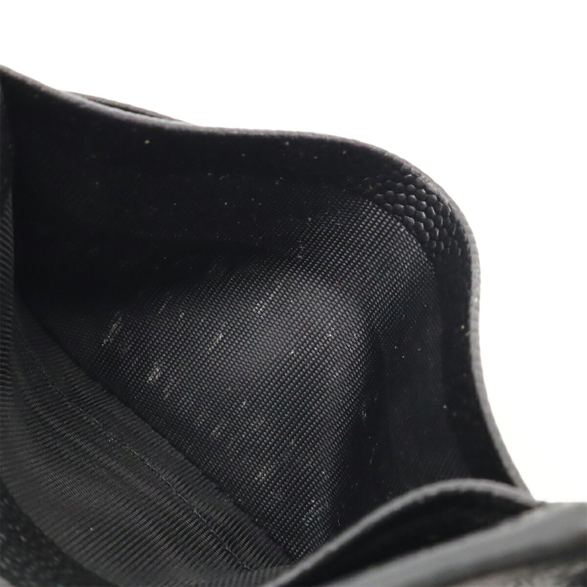 Yves Saint Laurent Black Leather Bill Wallet (Bi-Fold) (Pre-Owned)