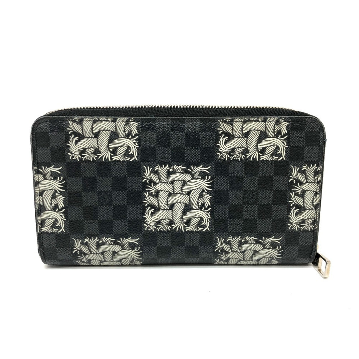 Louis Vuitton Damier Graphite Black Damier Graphite Long Wallet (Bi-Fold) (Pre-Owned)