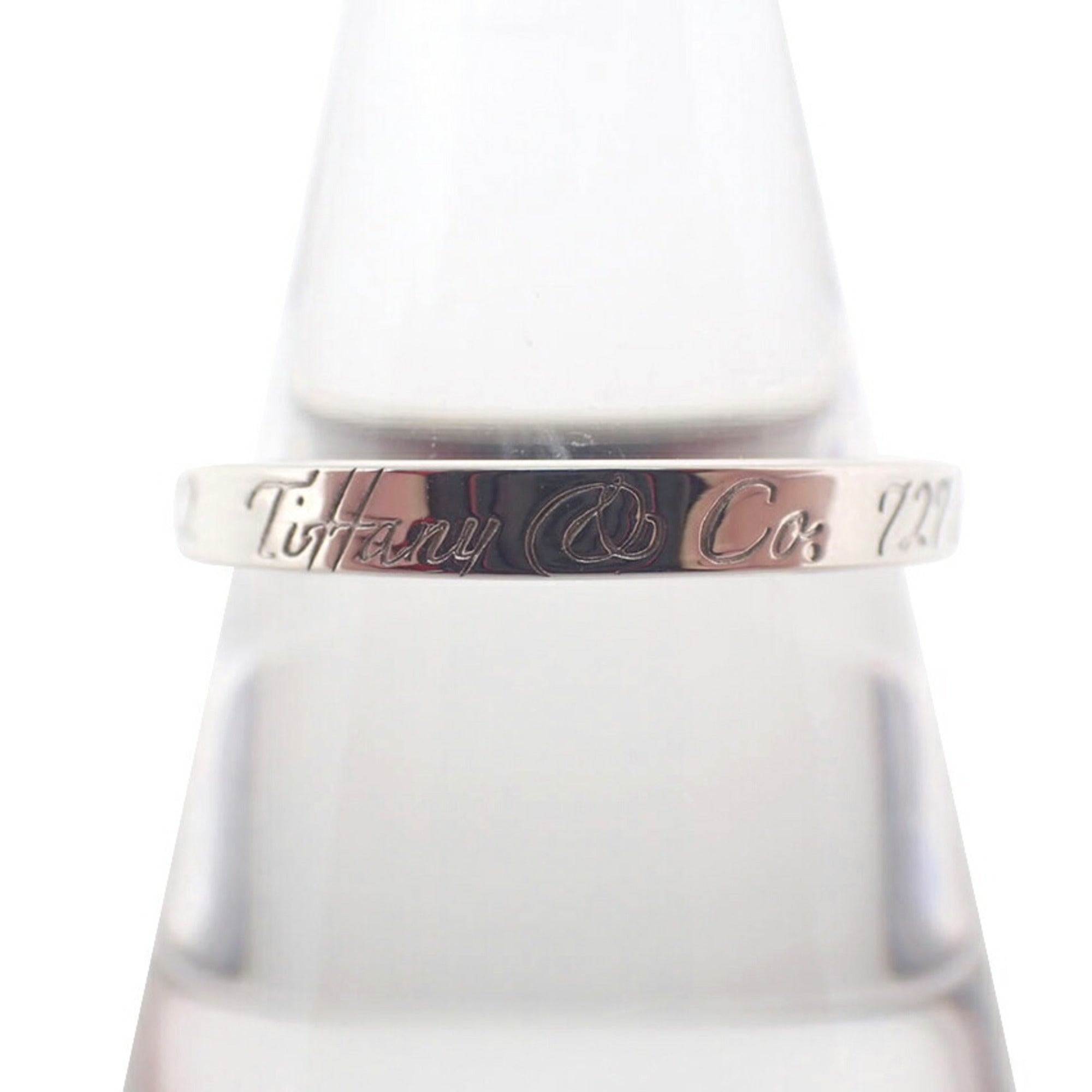 Tiffany Sterling Silver 925 Band Ring (Pre-Owned)
