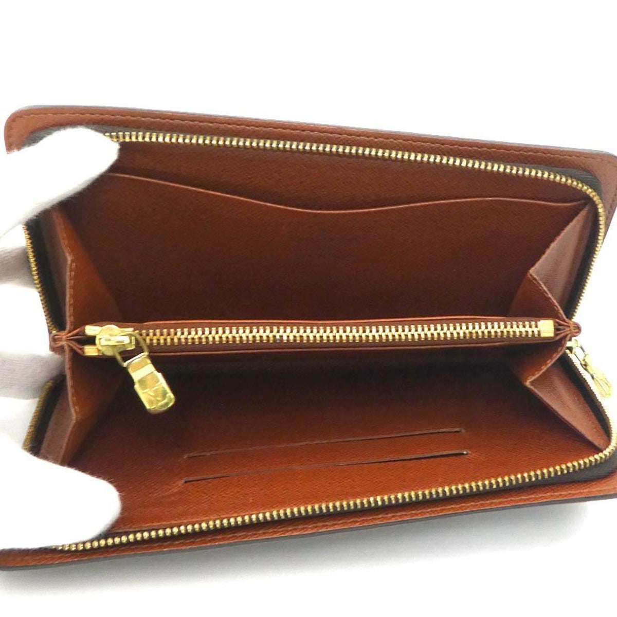 Louis Vuitton Brown Monogram Monogram Long Wallet (Bi-Fold) (Pre-Owned)