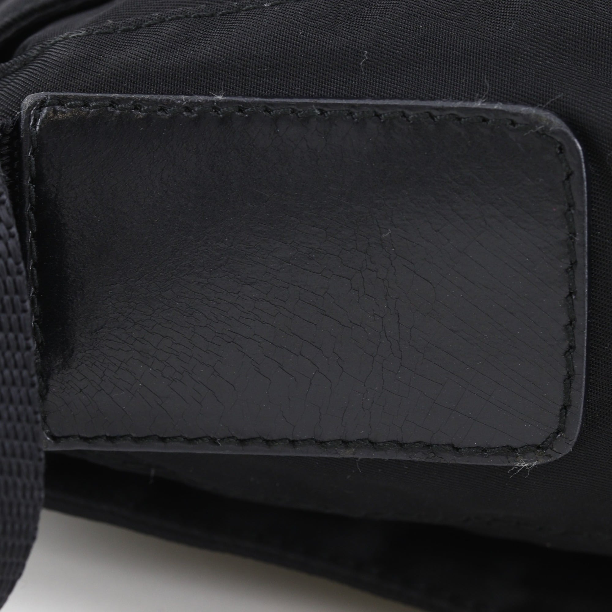 Prada Black Nylon Shoulder Bag (Pre-Owned)
