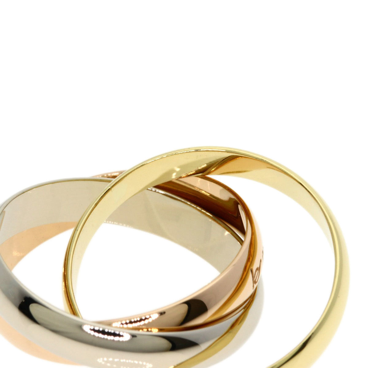 Cartier Yellow Gold (18K) Pink Gold (18K) White Gold (18K) Band Ring (Pre-Owned)