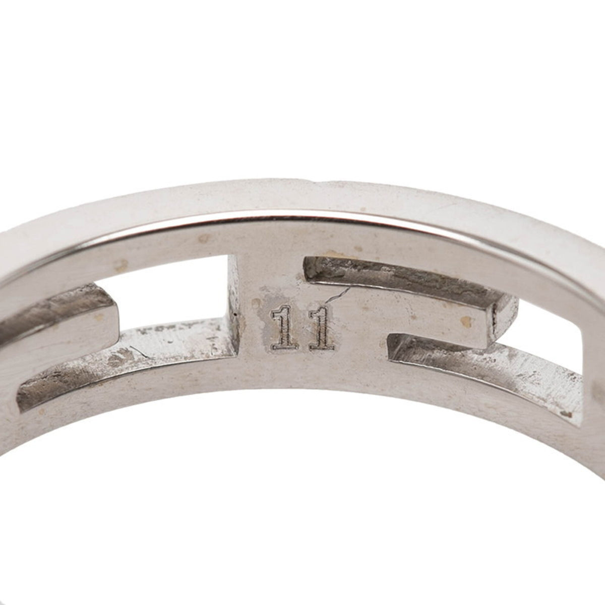 Gucci White Gold (18K) Band Ring (Pre-Owned)
