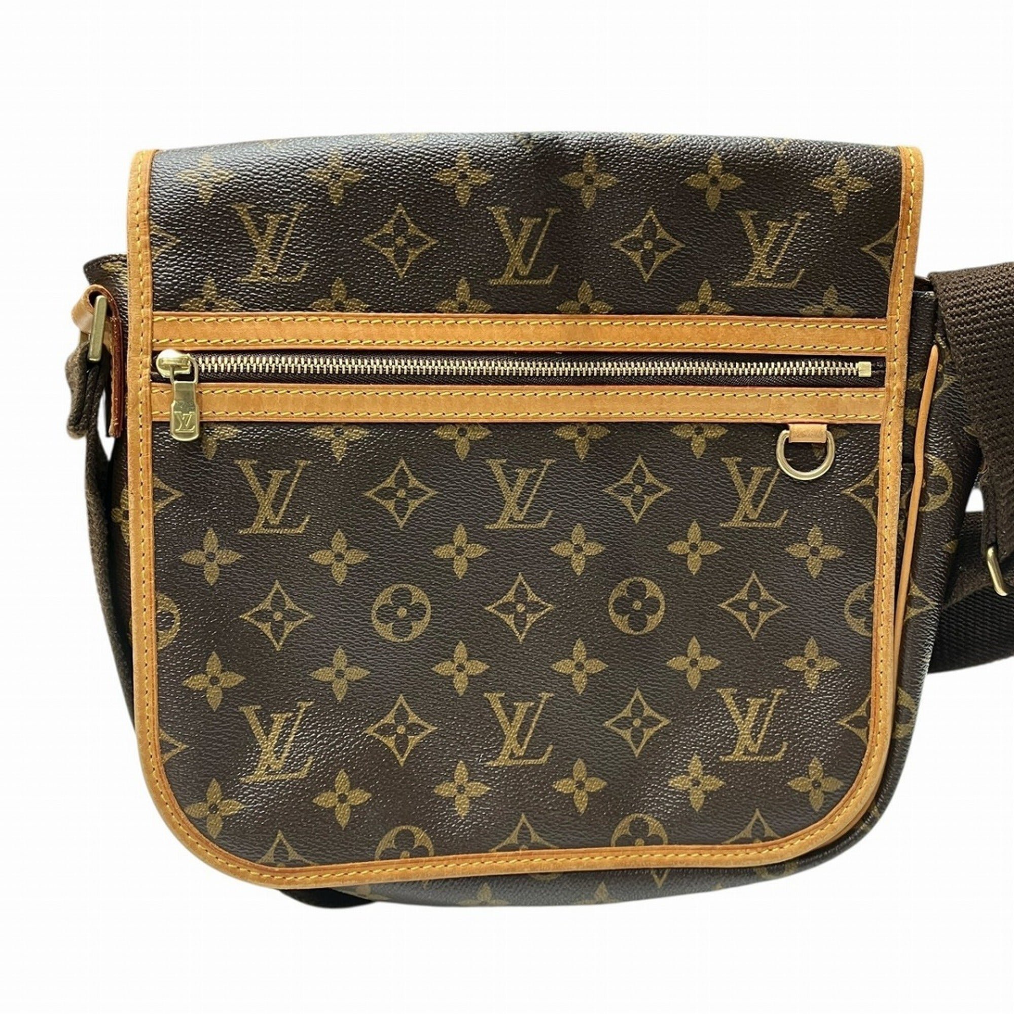 Louis Vuitton Brown Monogram Shoulder Bag (Pre-Owned)