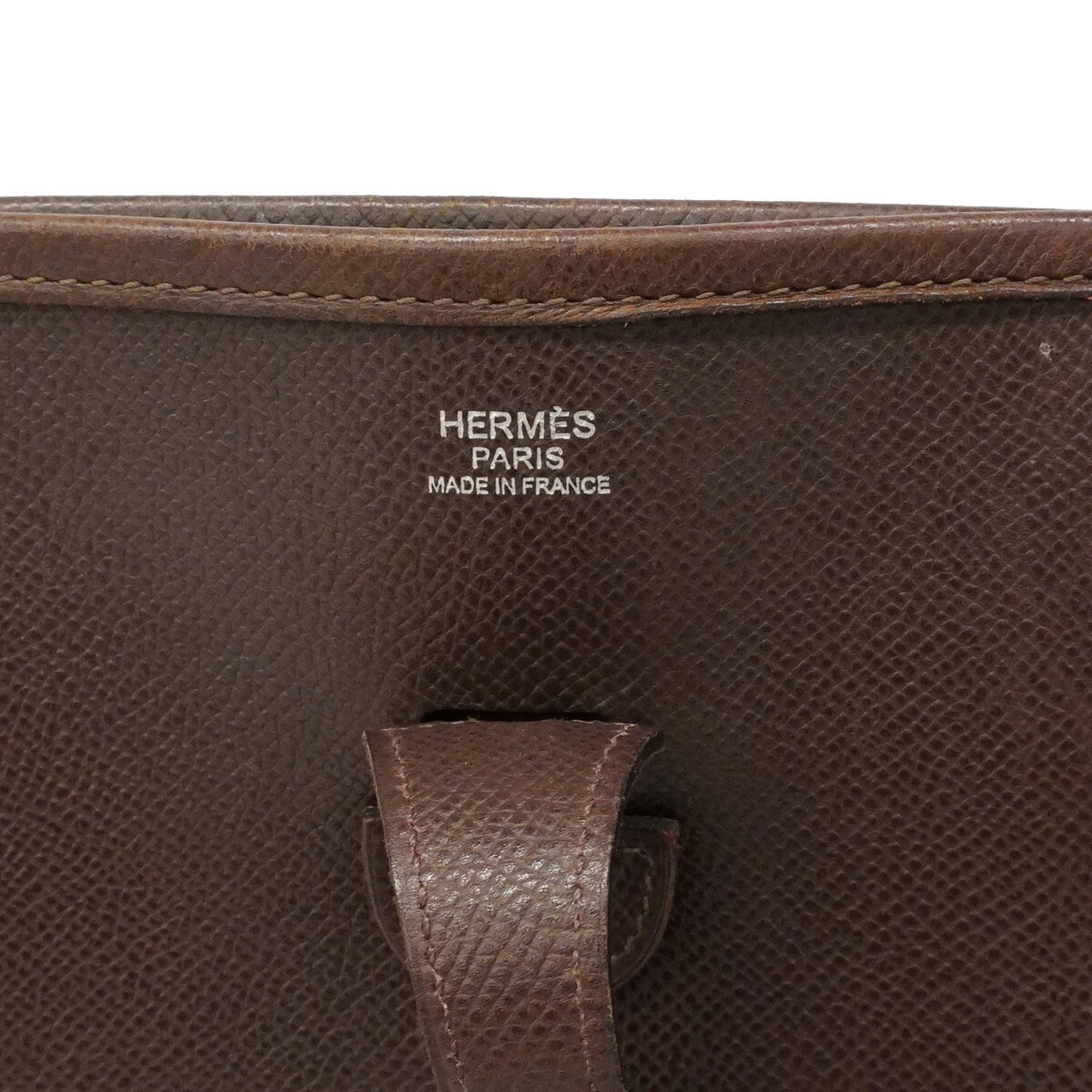 Hermes Havane Epsom Leather Leather Shoulder Bag (Pre-Owned)