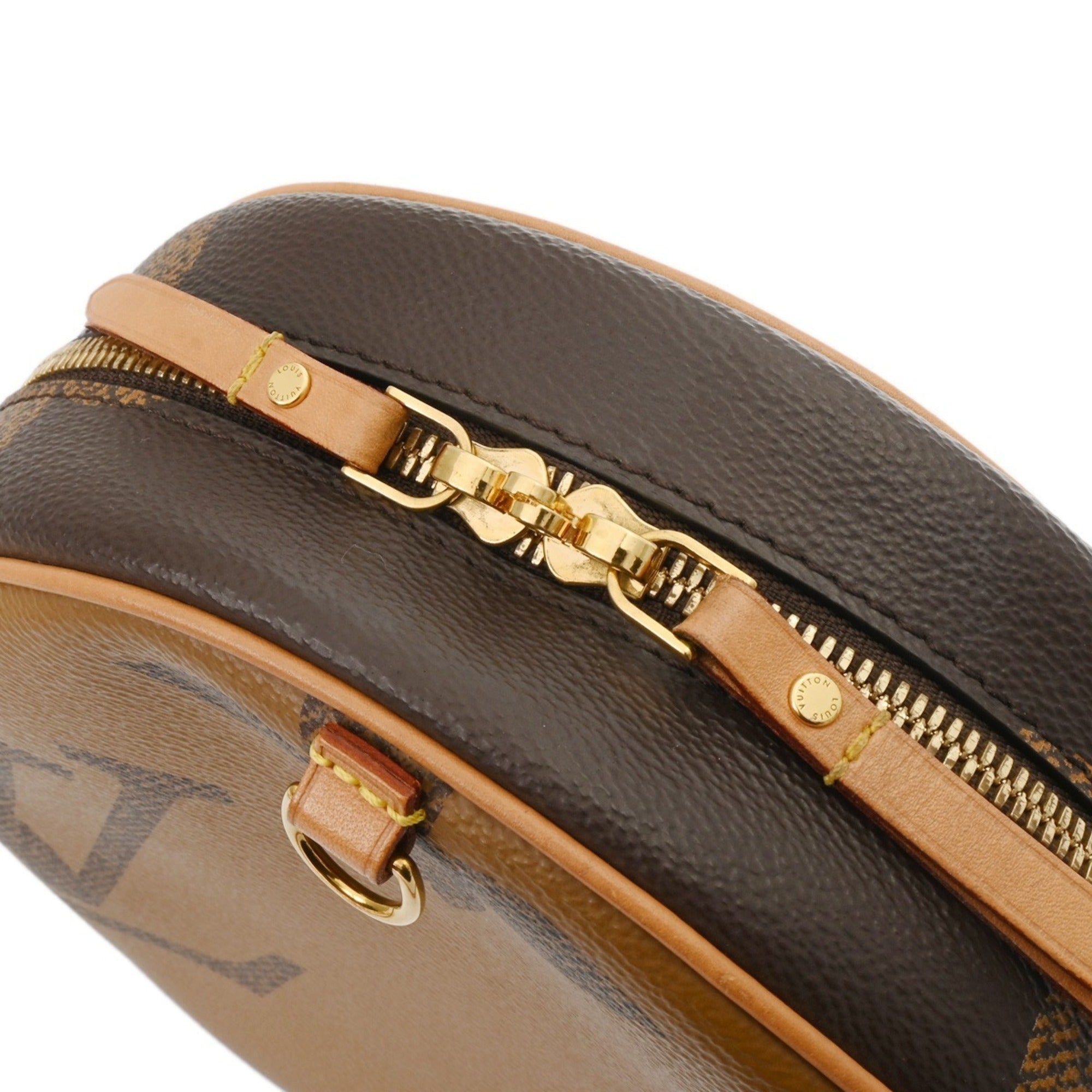 Louis Vuitton Brown Monogram Reverse Shoulder Bag (Pre-Owned)