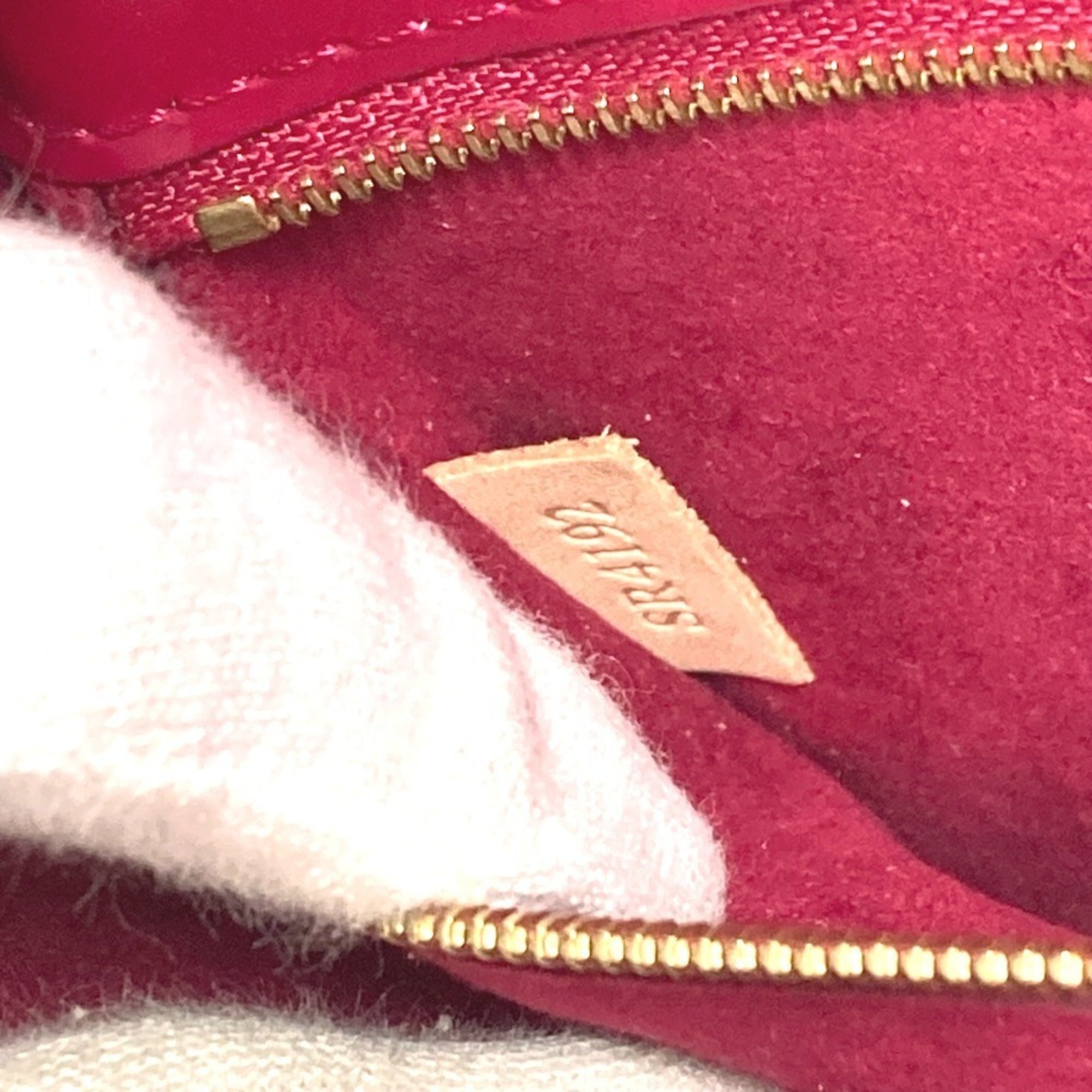 Louis Vuitton Indian Rose Purple Monogram Vernis Handbag Shoulder Bag (Pre-Owned)