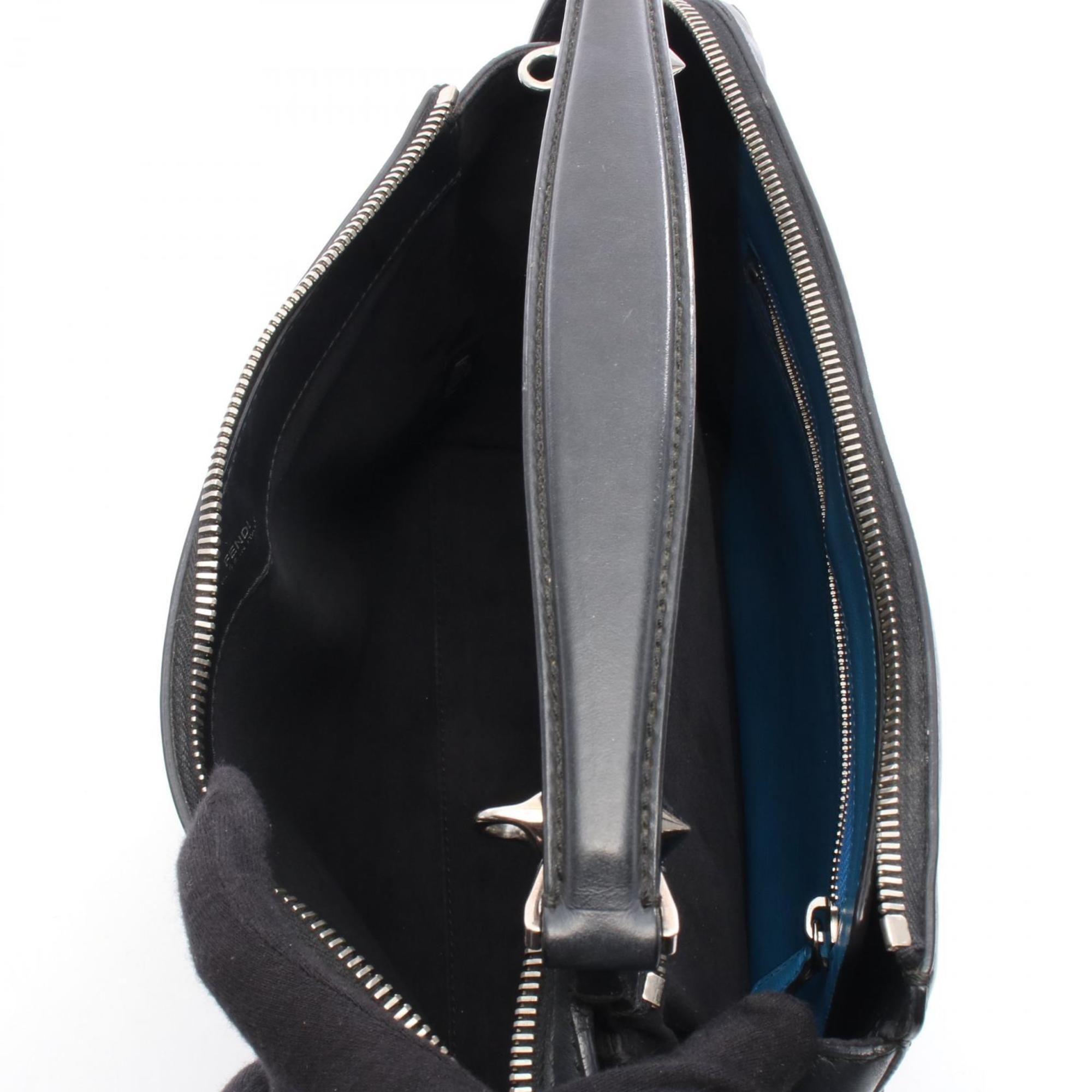 Fendi Black Leather Handbag (Pre-Owned)