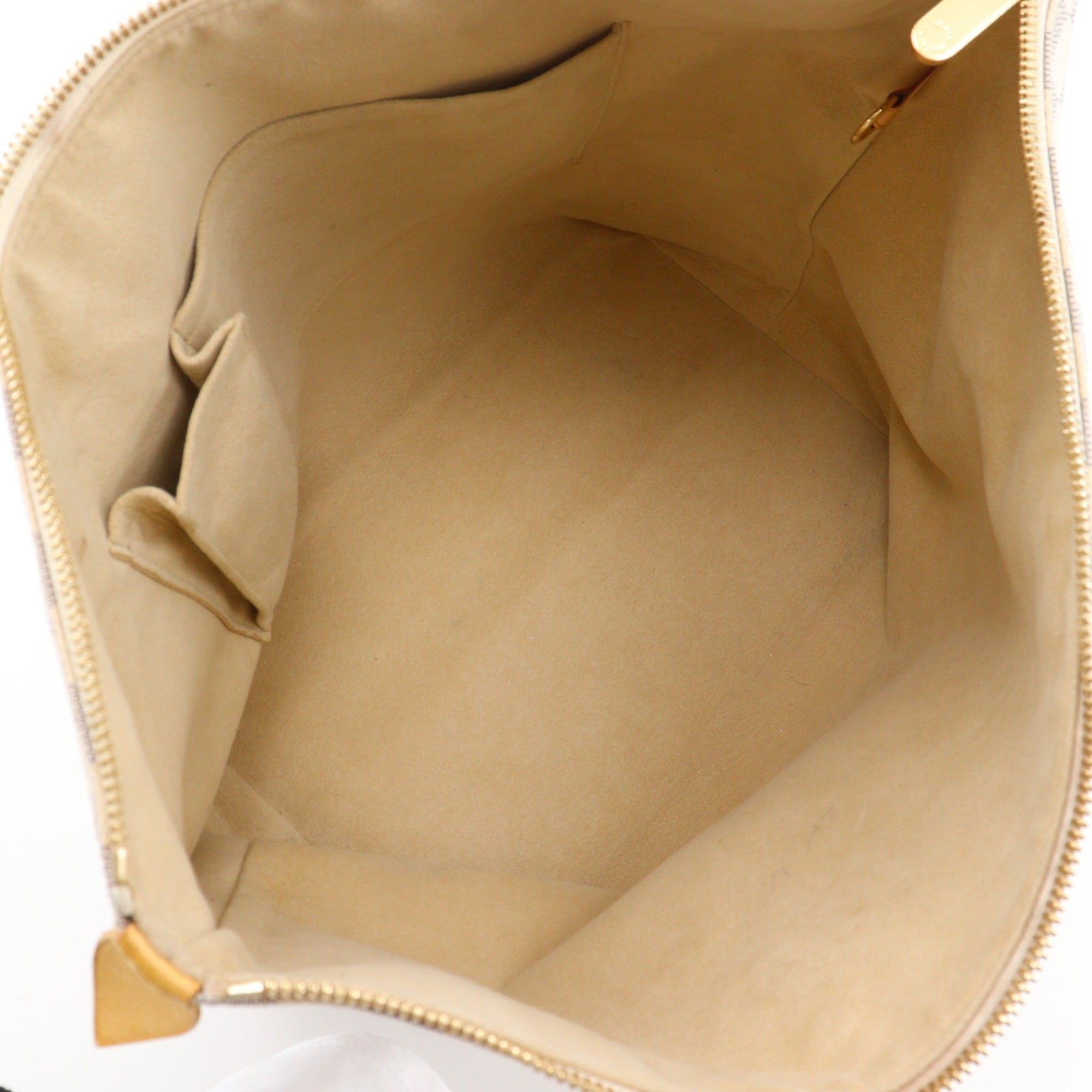 Louis Vuitton White Damier Azur Tote Bag (Pre-Owned)
