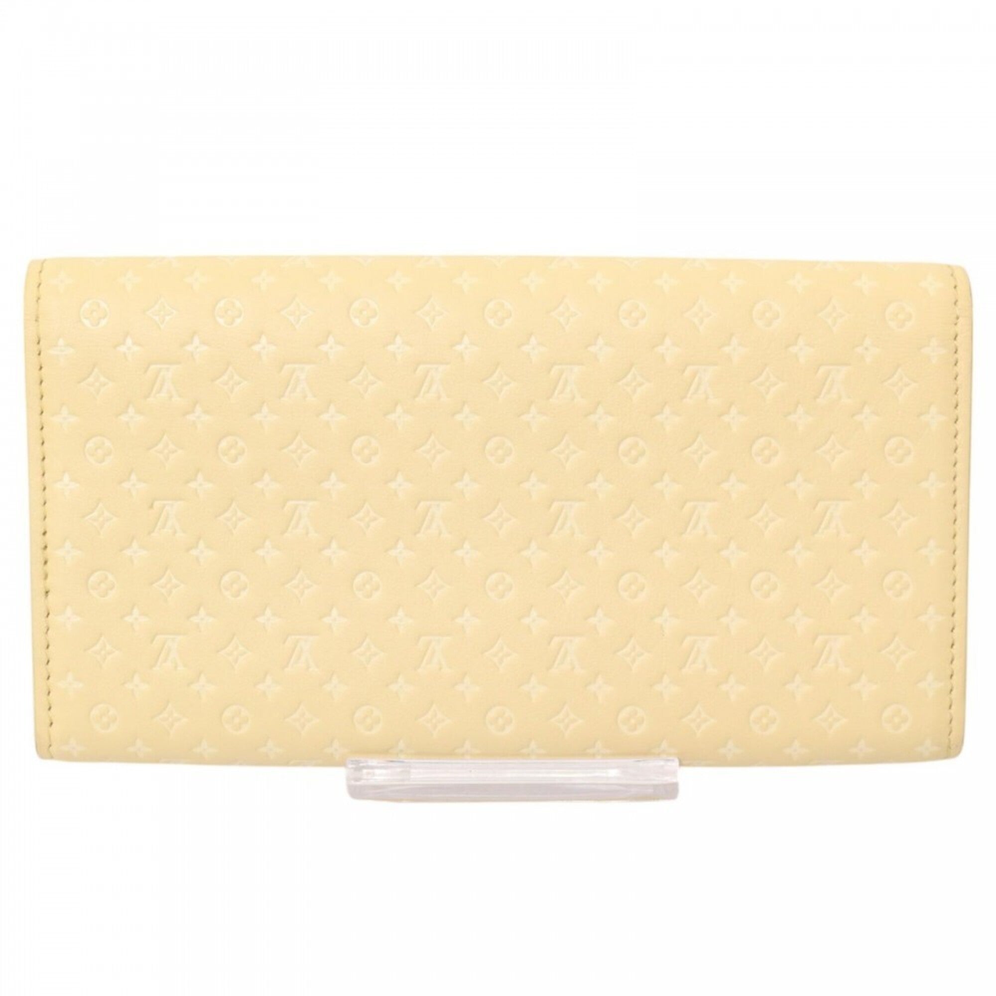 Louis Vuitton Jaune Monogram Long Wallet (Bi-Fold) (Pre-Owned)