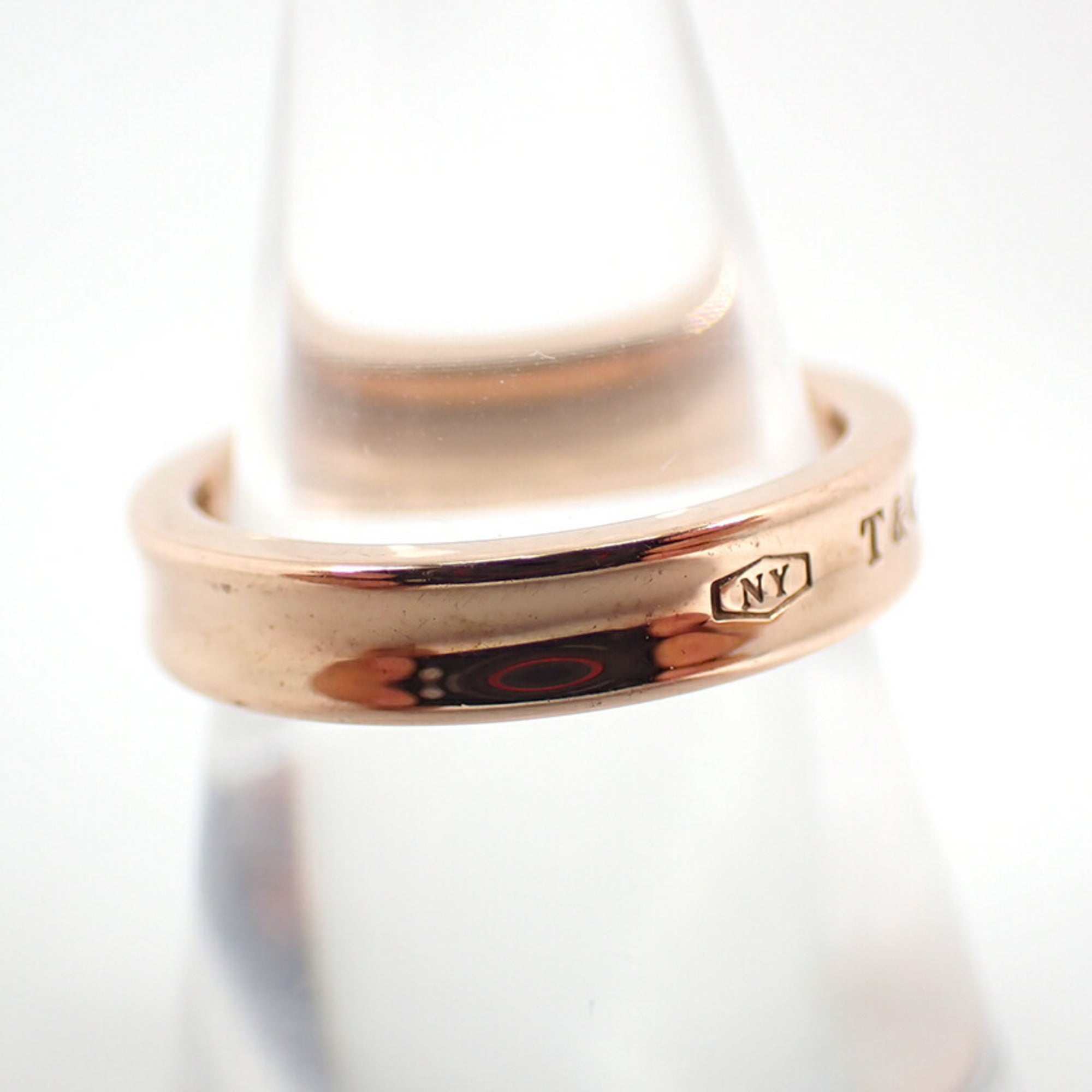 Tiffany Metal Band Ring (Pre-Owned)