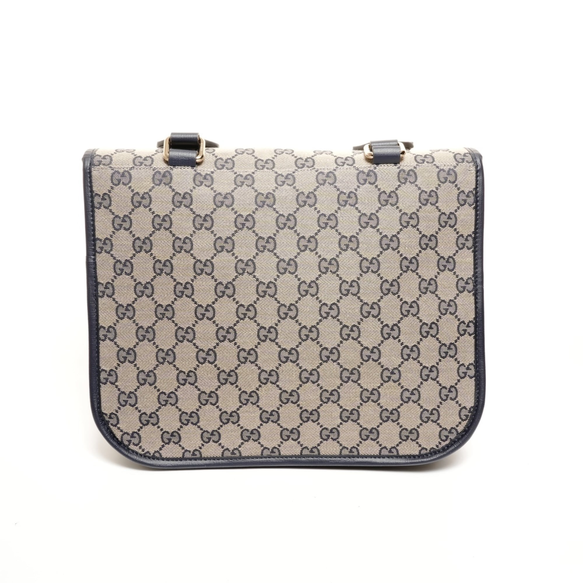 Gucci Beige Messenger Bag Shoulder Bag (Pre-Owned)