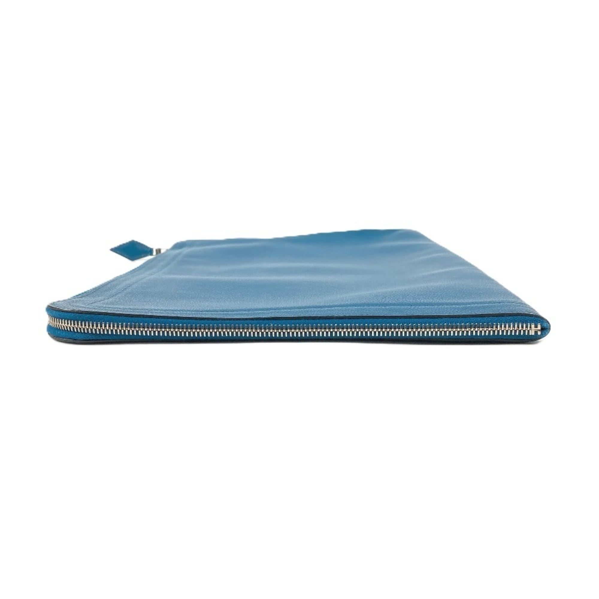 Hermes Blue Clutch Bag (Pre-Owned)