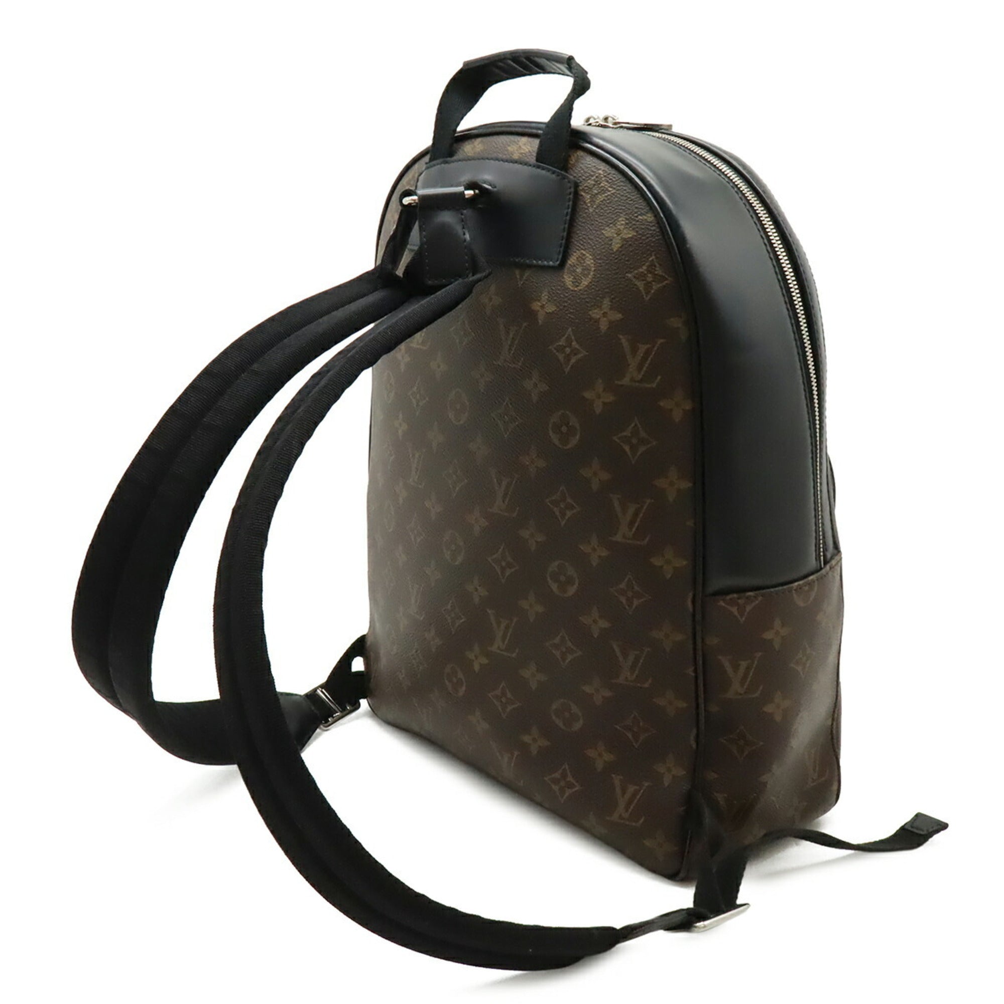 Louis Vuitton Black Brown Monogram Monogram Backpack Shoulder Bag (Pre-Owned)