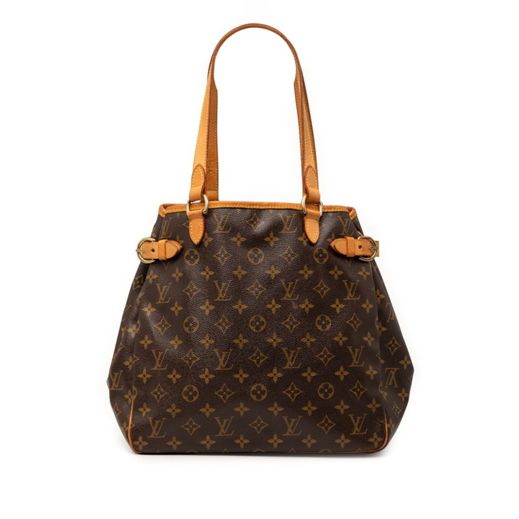 Louis Vuitton Brown Pvc Leather Shoulder Bag Tote Bag (Pre-Owned)