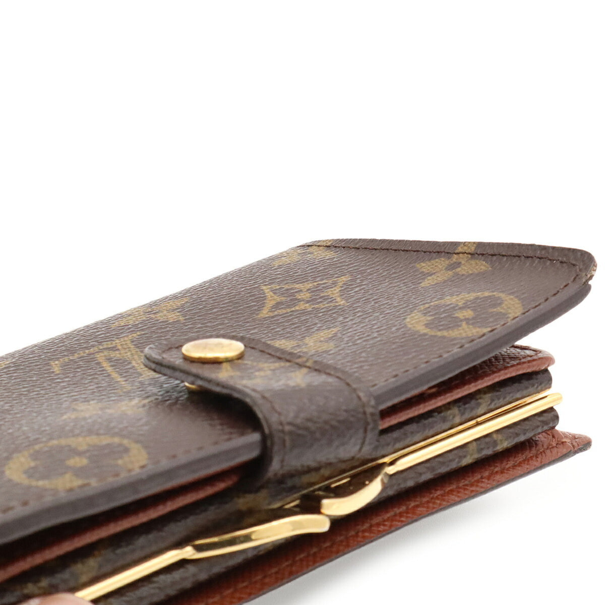 Louis Vuitton Brown Monogram Canvas Wallet (Bi-Fold) (Pre-Owned)