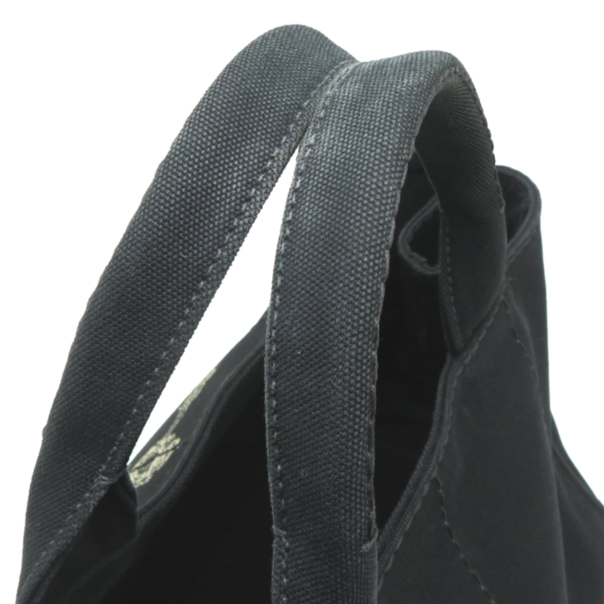 Prada Black Canvas Tote Bag (Pre-Owned)