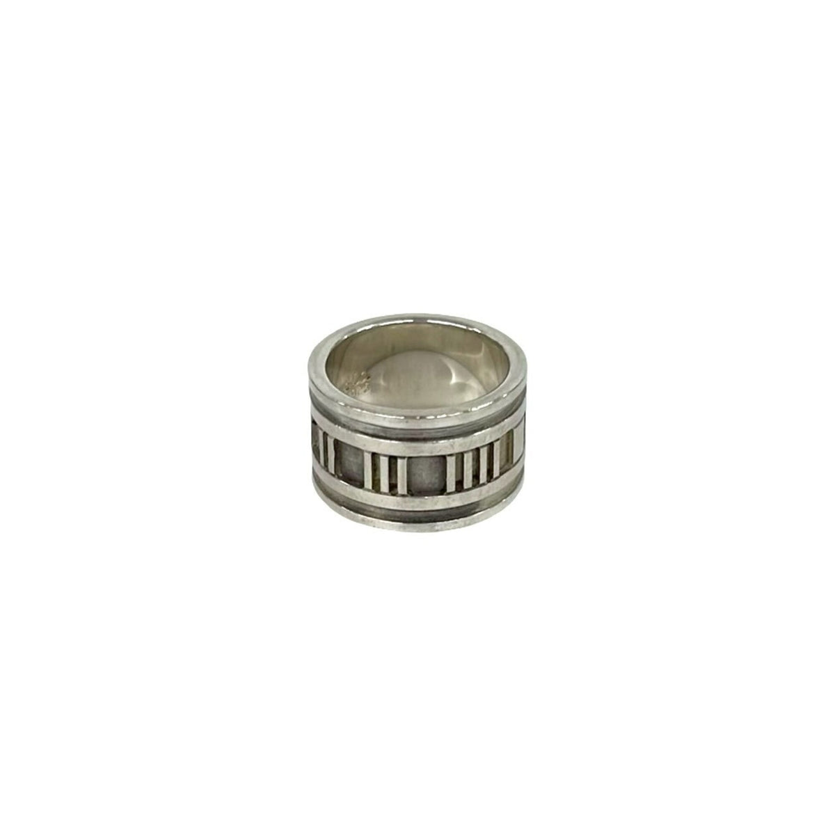 Tiffany Silver Silver 925 Band Ring (Pre-Owned)