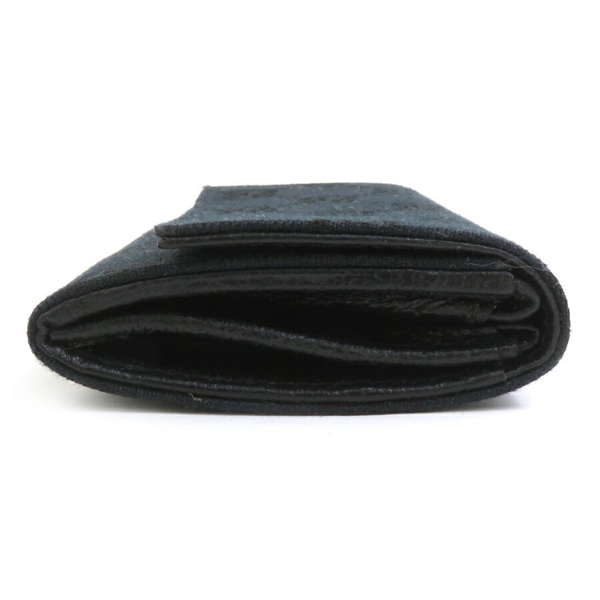 Gucci Black Gg Canvas Coin Purse/Coin Case (Pre-Owned)