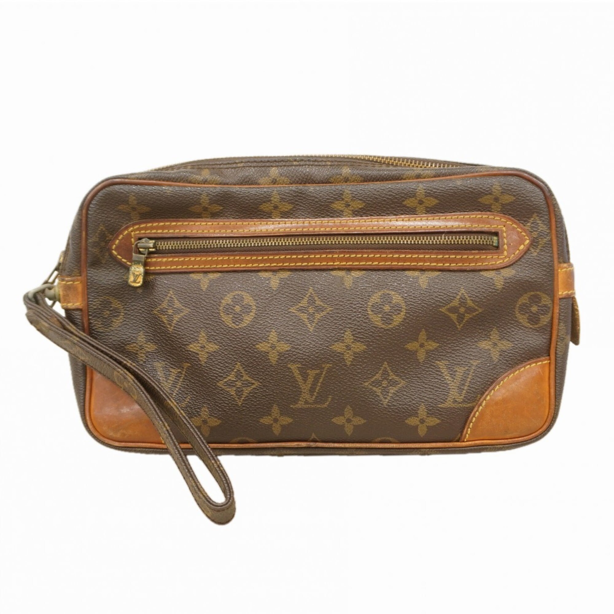 Louis Vuitton Brown Clutch Bag (Pre-Owned)