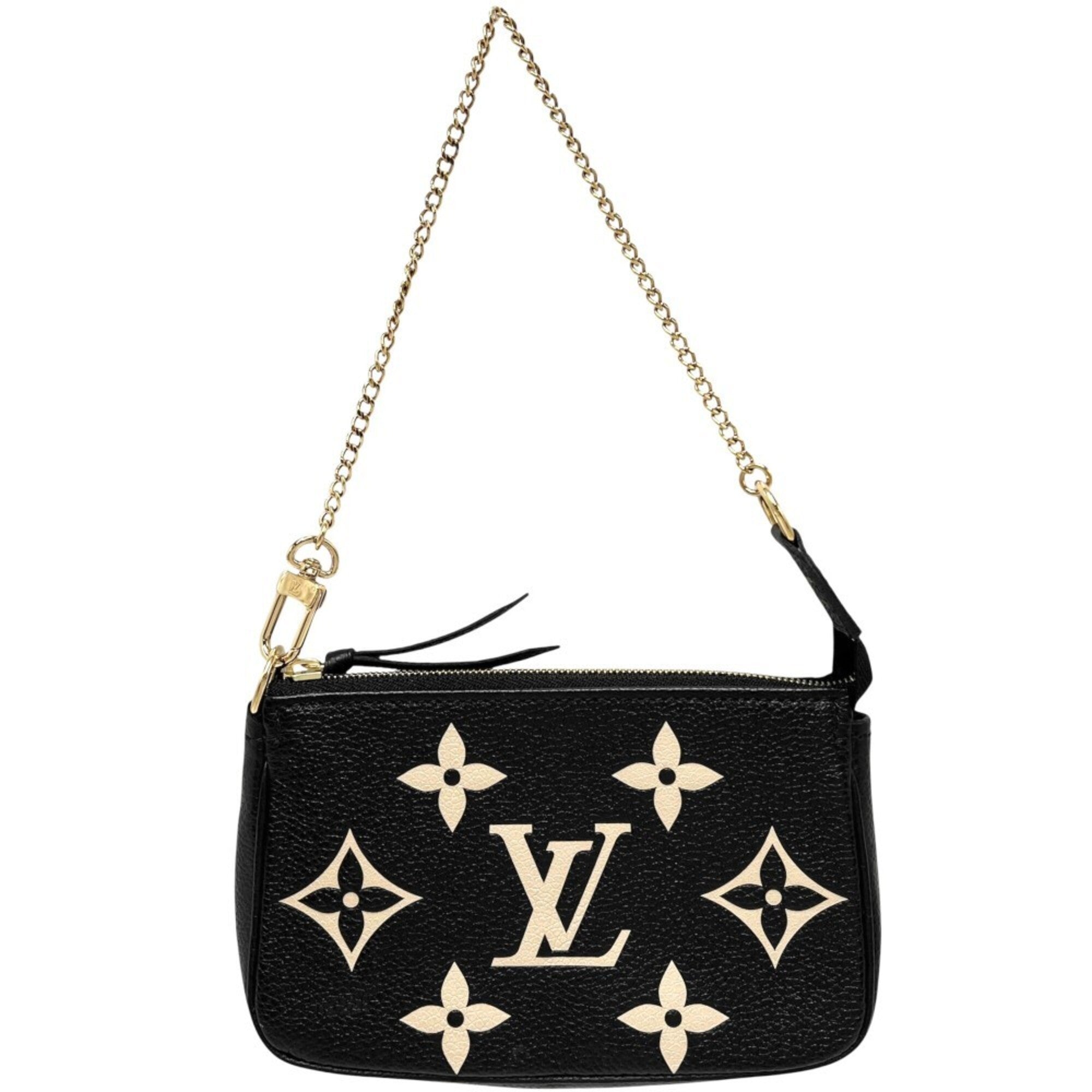Louis Vuitton Black Monogram Empreinte Handbag Pochette Pouch (Pre-Owned)