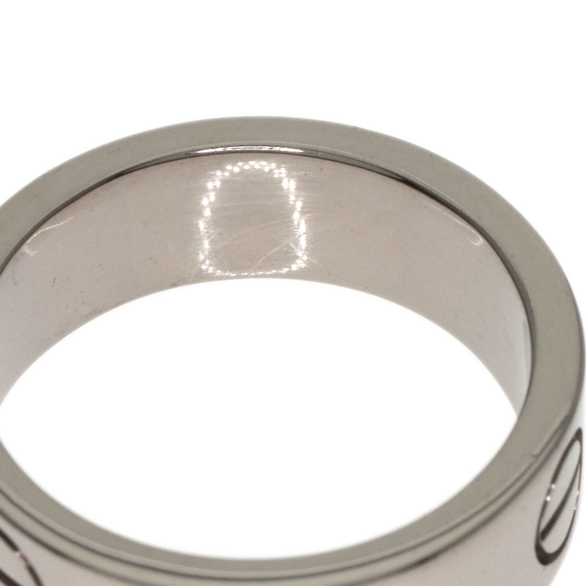 Cartier White Gold White Gold (18K) Band Ring (Pre-Owned)