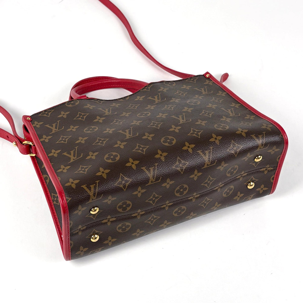 Louis Vuitton Monogram Red Color Rouge Monogram Handbag (Pre-Owned)