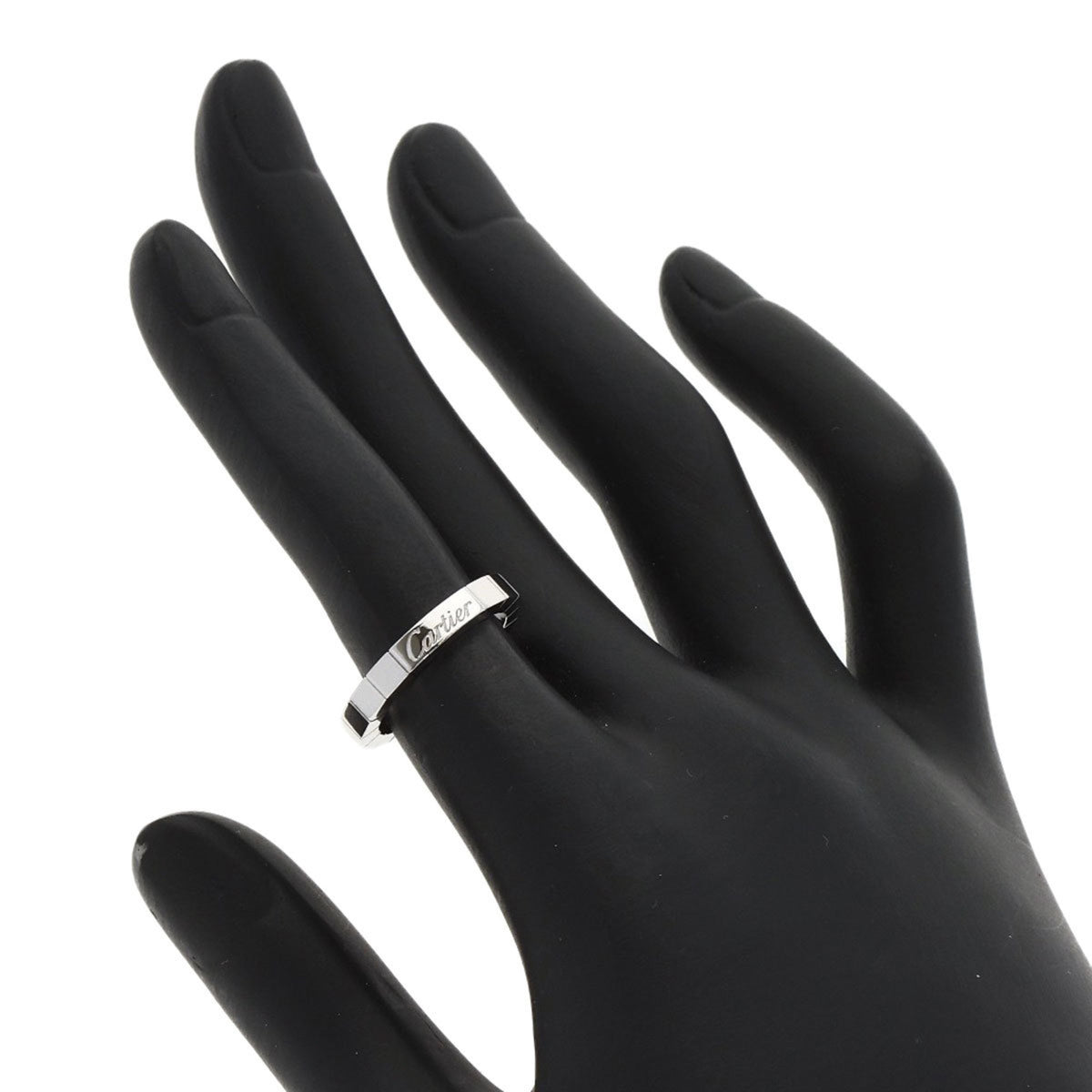 Cartier Lanieres White Gold (18K) Band Ring (Pre-Owned)