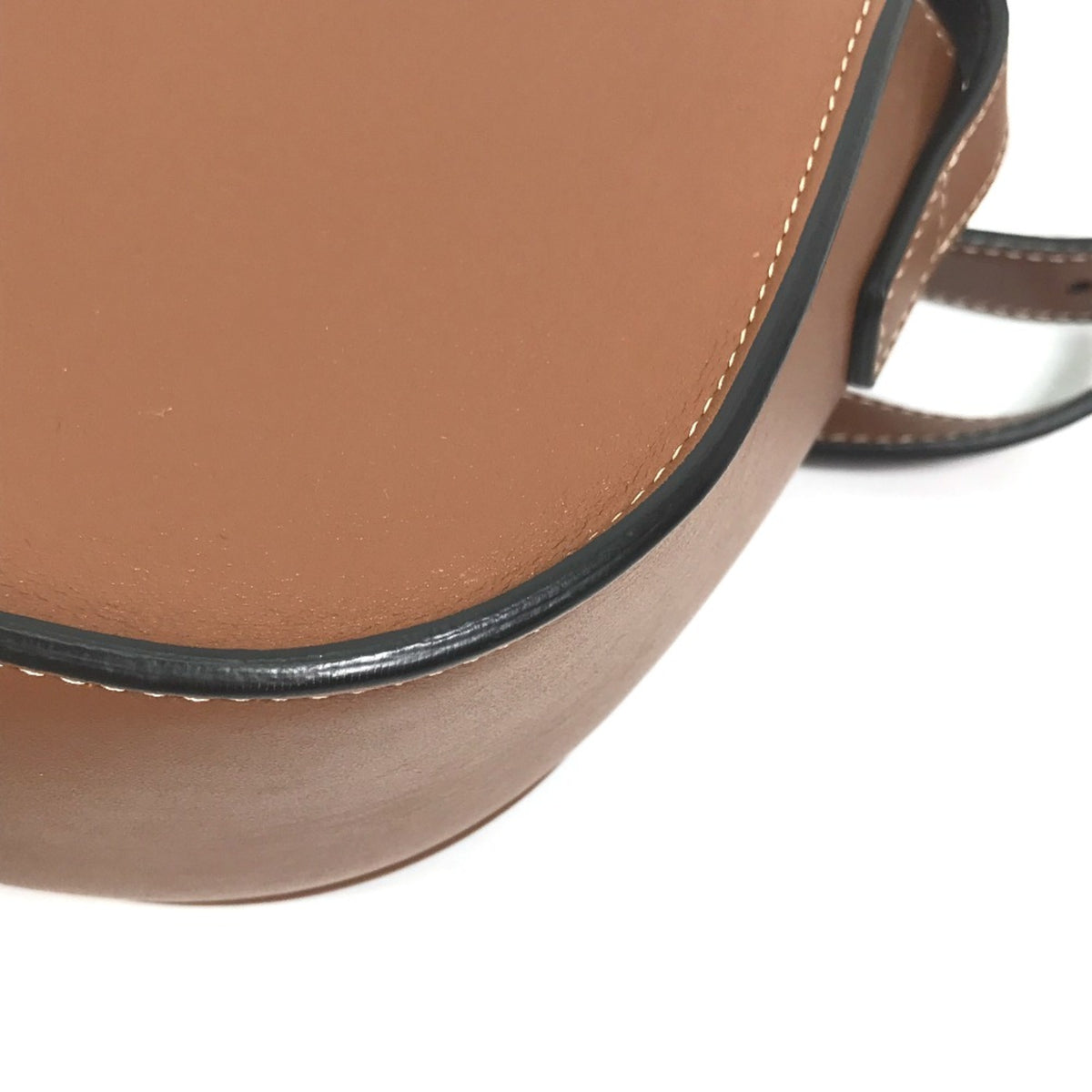 Celine Brown Leather Shoulder Bag (Pre-Owned)