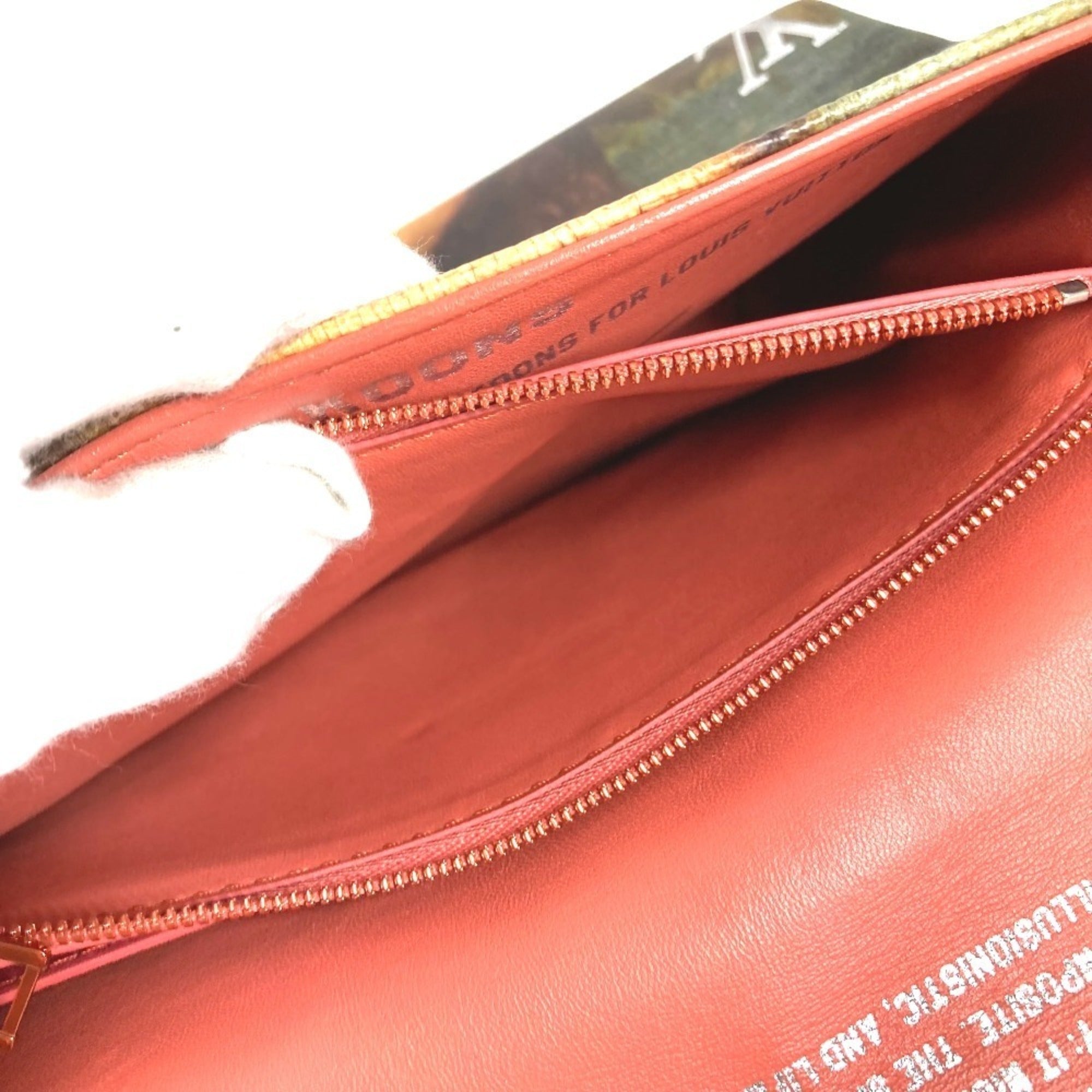 Louis Vuitton Multi-Color Pink Leather Handbag Shoulder Bag (Pre-Owned)