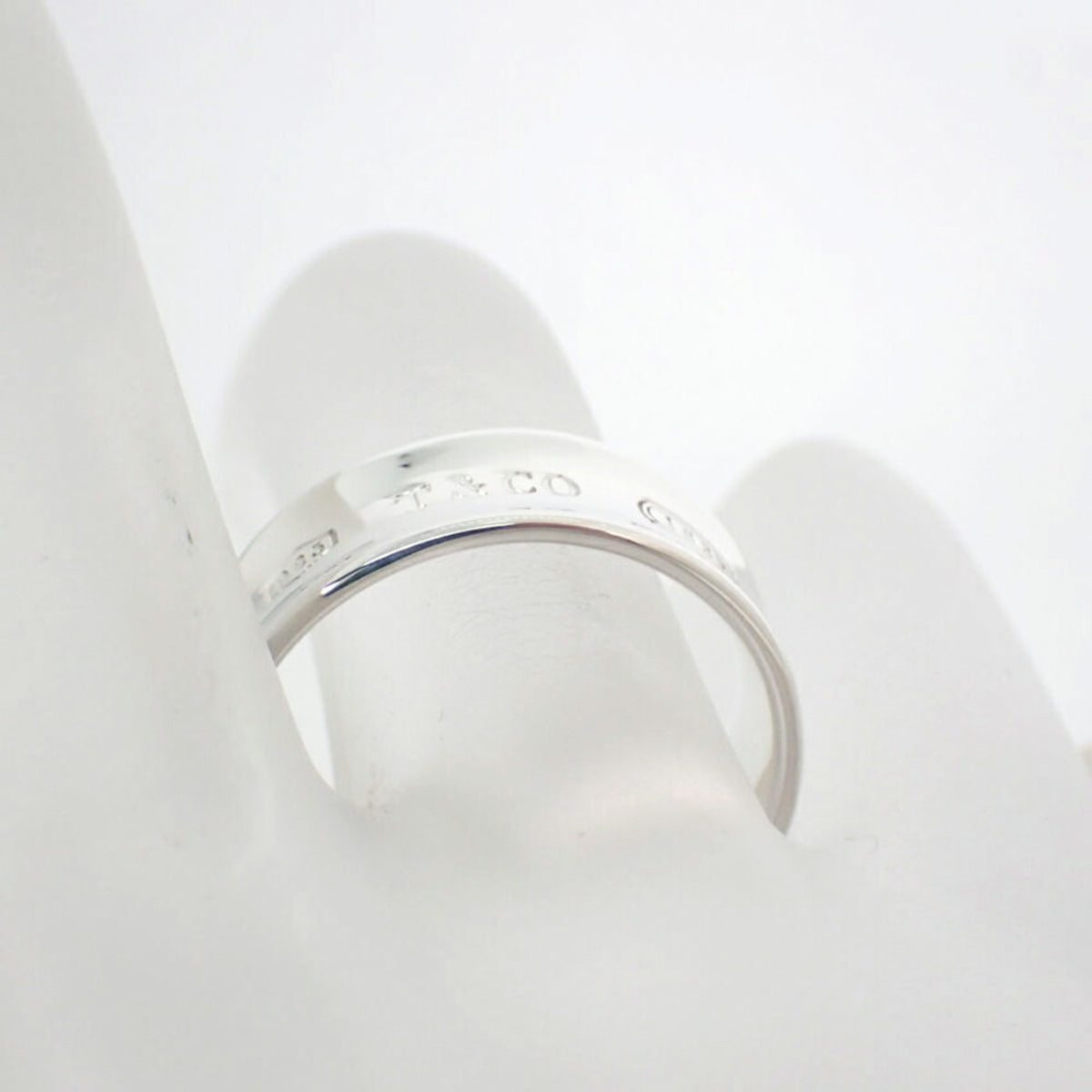 Tiffany Silver 925 Band Ring (Pre-Owned)