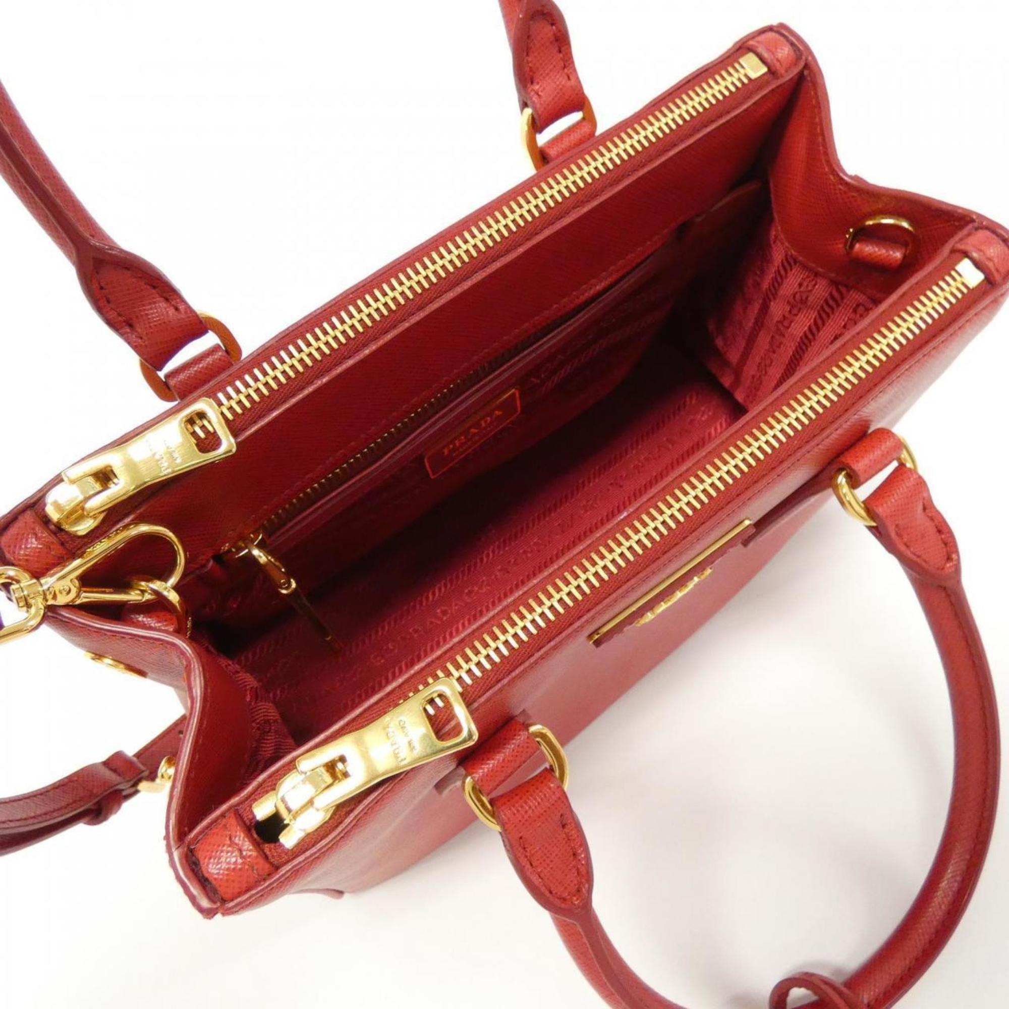 Prada Fuoco Saffiano Lux Handbag (Pre-Owned)