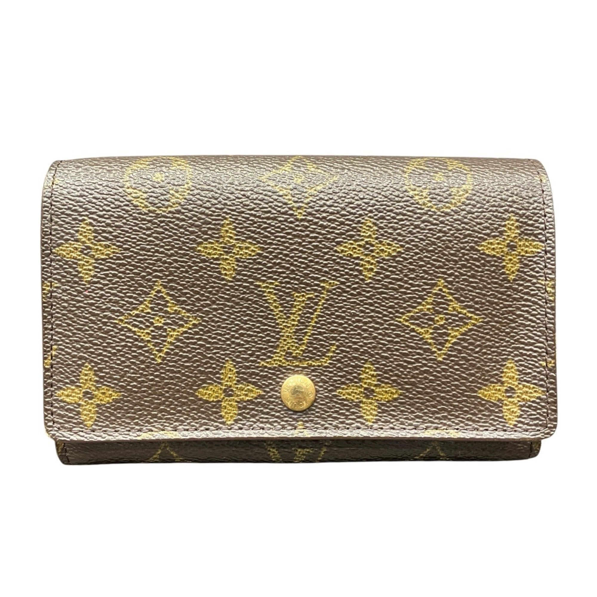Louis Vuitton Brown Monogram Monogram Wallet (Bi-Fold) (Pre-Owned)
