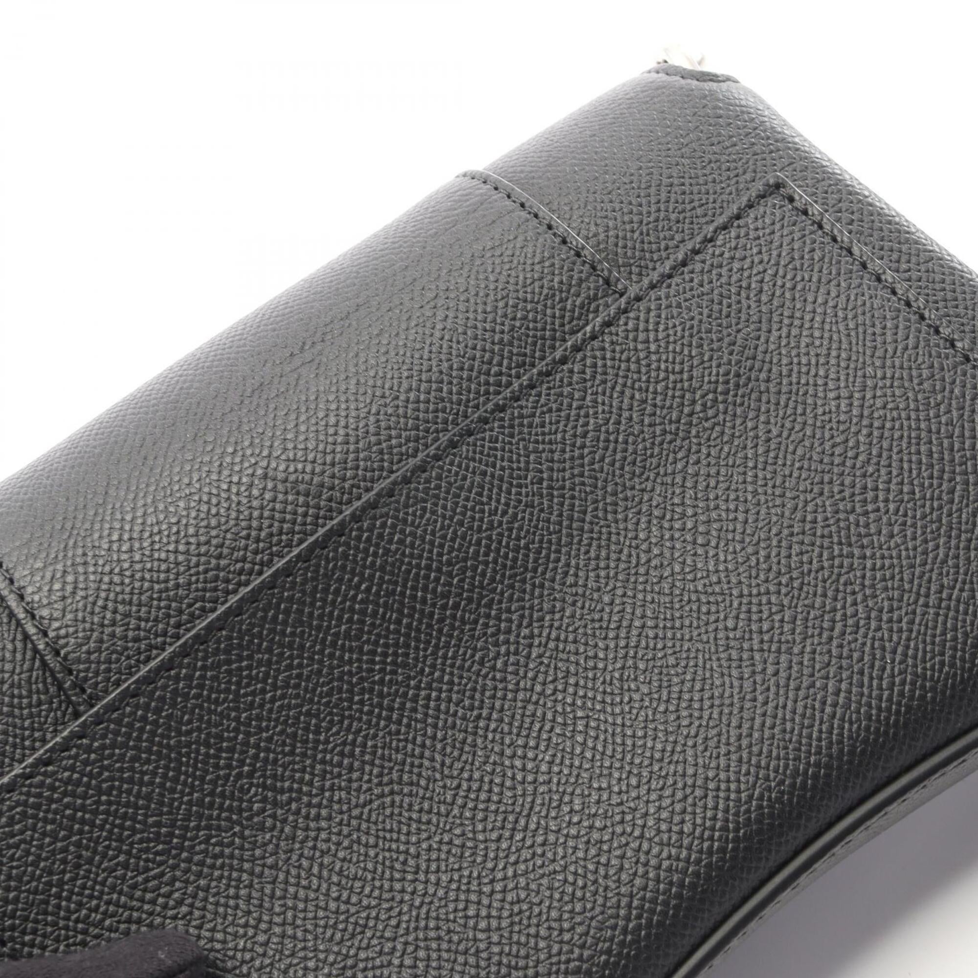 Balenciaga Black Leather Handbag Shoulder Bag (Pre-Owned)